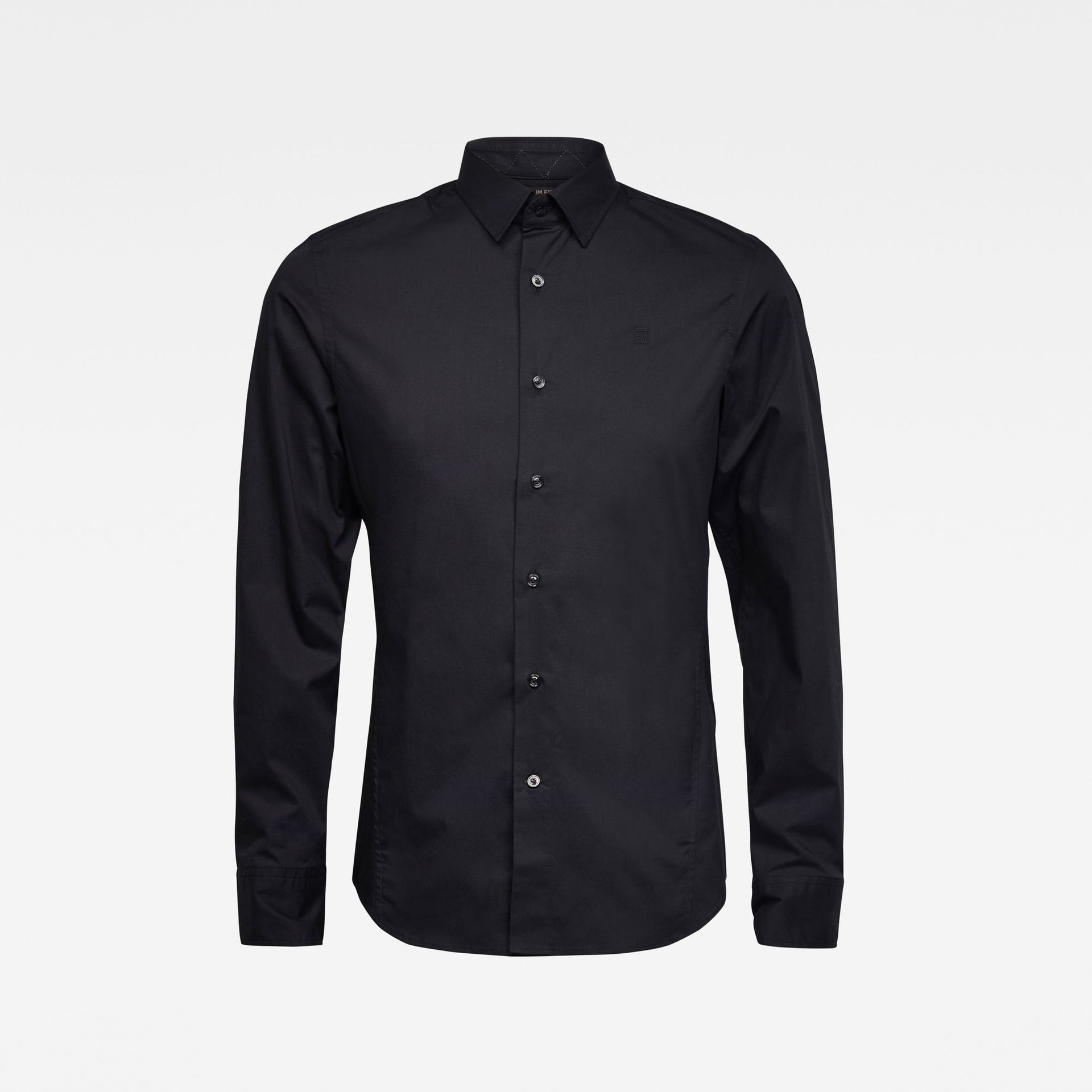 G-star Raw Dressed Super Slim Shirt l\s 6484 dk black 2900144643089