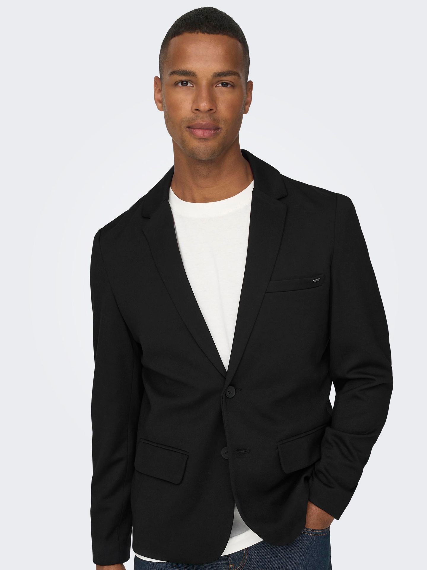 Only & Sons ONSMARK SLIM 0209. BLAZER NOOS Black 2900144652050