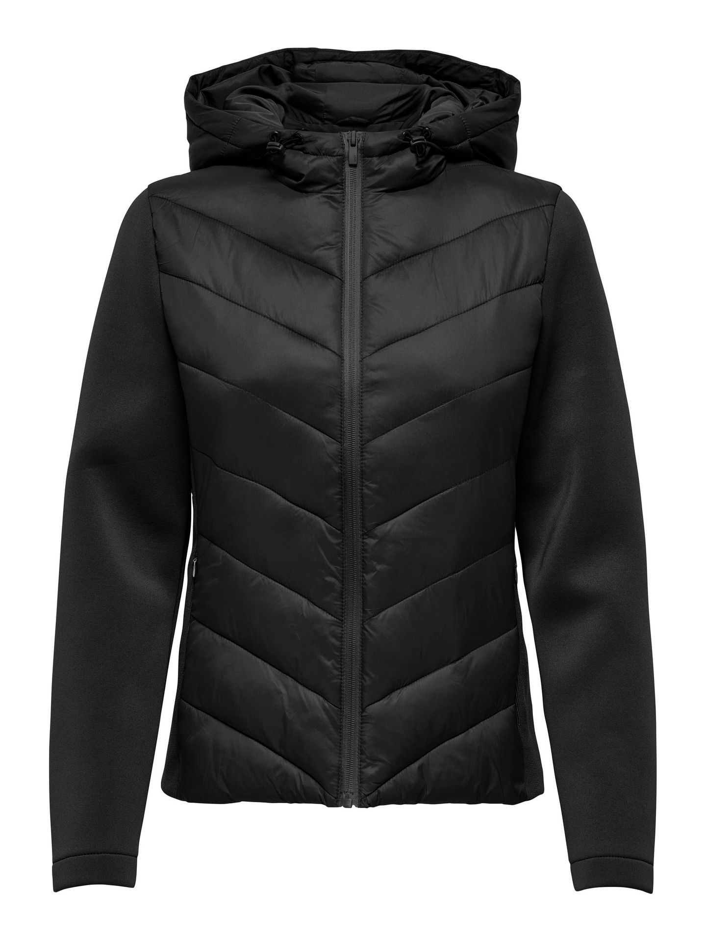 Only ONLSOPHIE MIX FITTED HOOD JACKET CC Black 00107084-EKA26011400000004