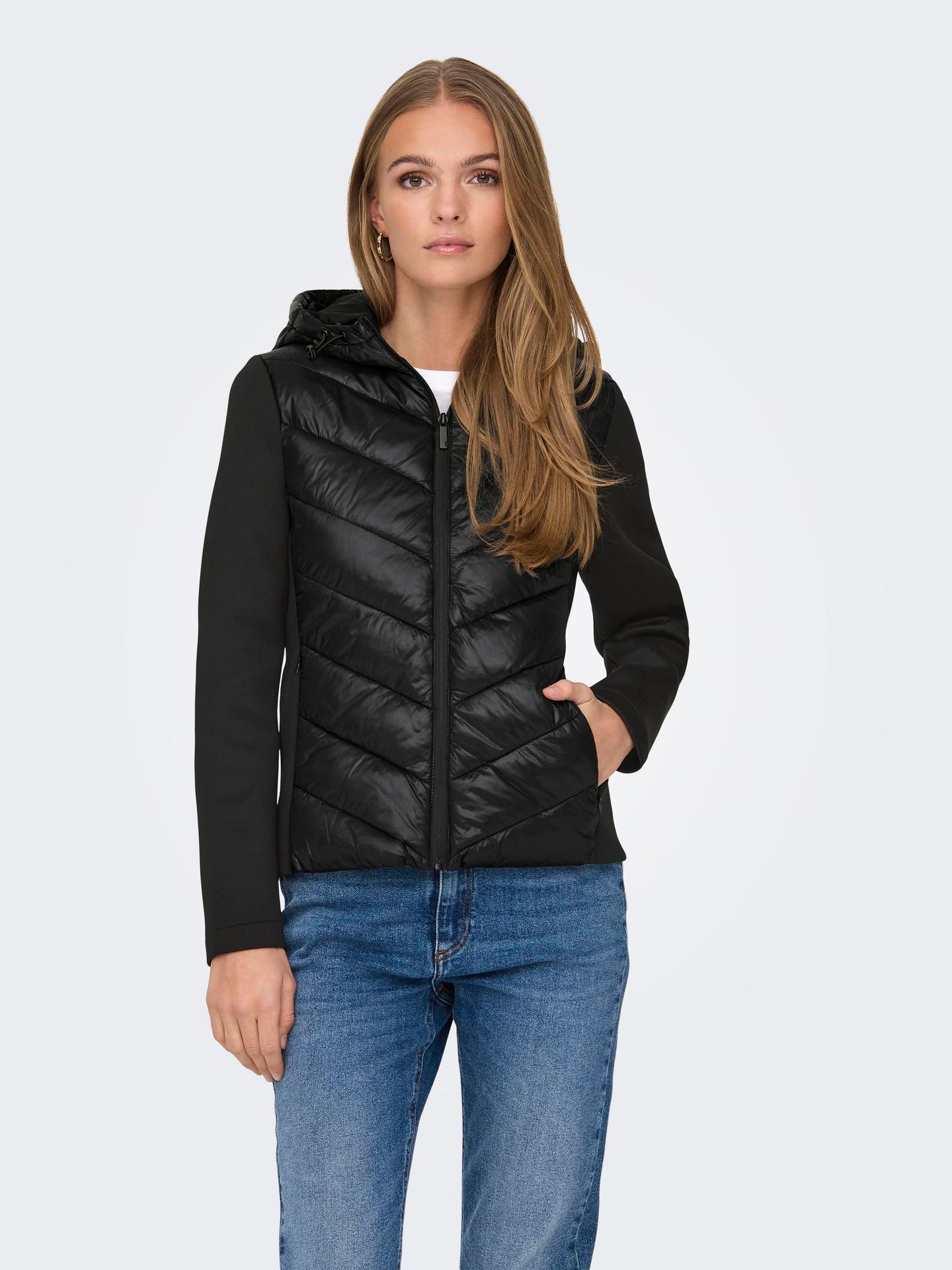 ONLSOPHIE MIX FITTED HOOD JACKET CC