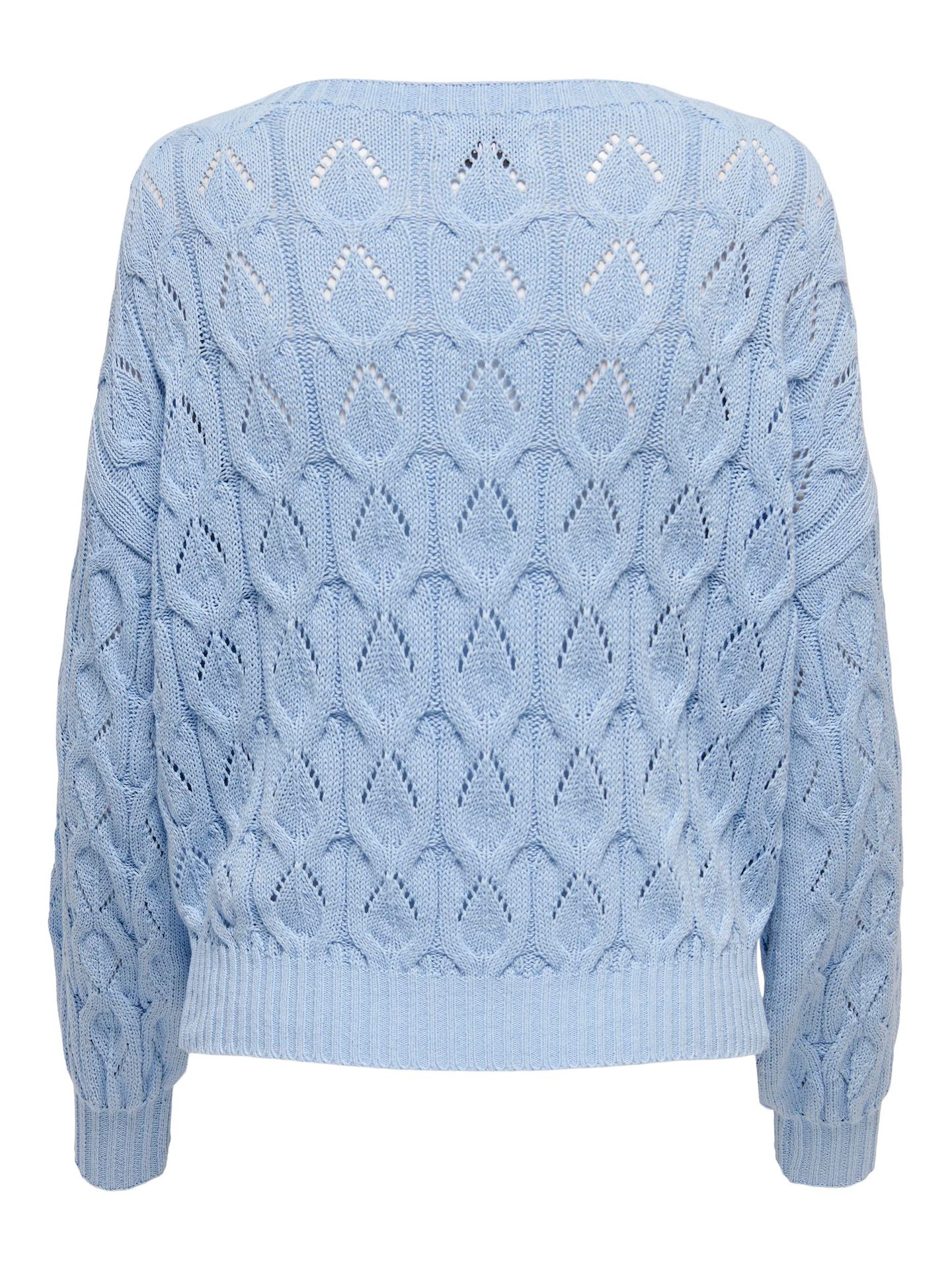 Only ONLBRYNN LIFE STRUCTURE L/S PUL KNT Skyway/Melange 2900144751043 Only ONLBRYNN LIFE STRUCTURE L/S PUL KNT Skyway/Melange 2900144751043