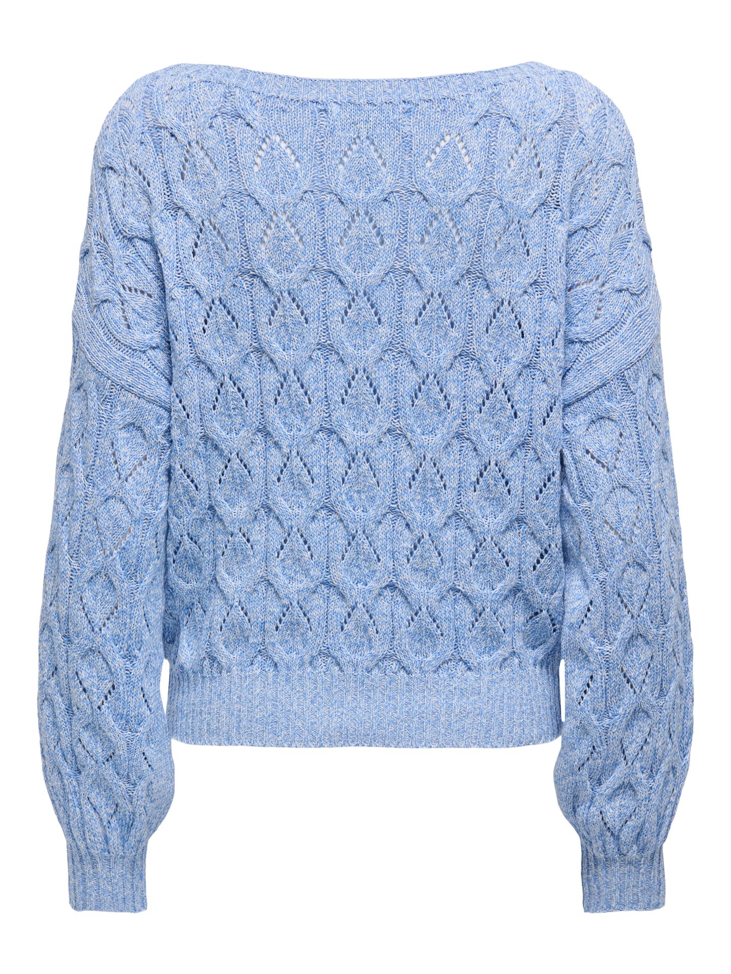 Only ONLBRYNN LIFE STRUCTURE L/S PUL KNT Open Air/Cloud Dancer Text/Catleya 2900153366030 Only ONLBRYNN LIFE STRUCTURE L/S PUL KNT Open Air/Cloud Dancer Text/Catleya 2900153366030