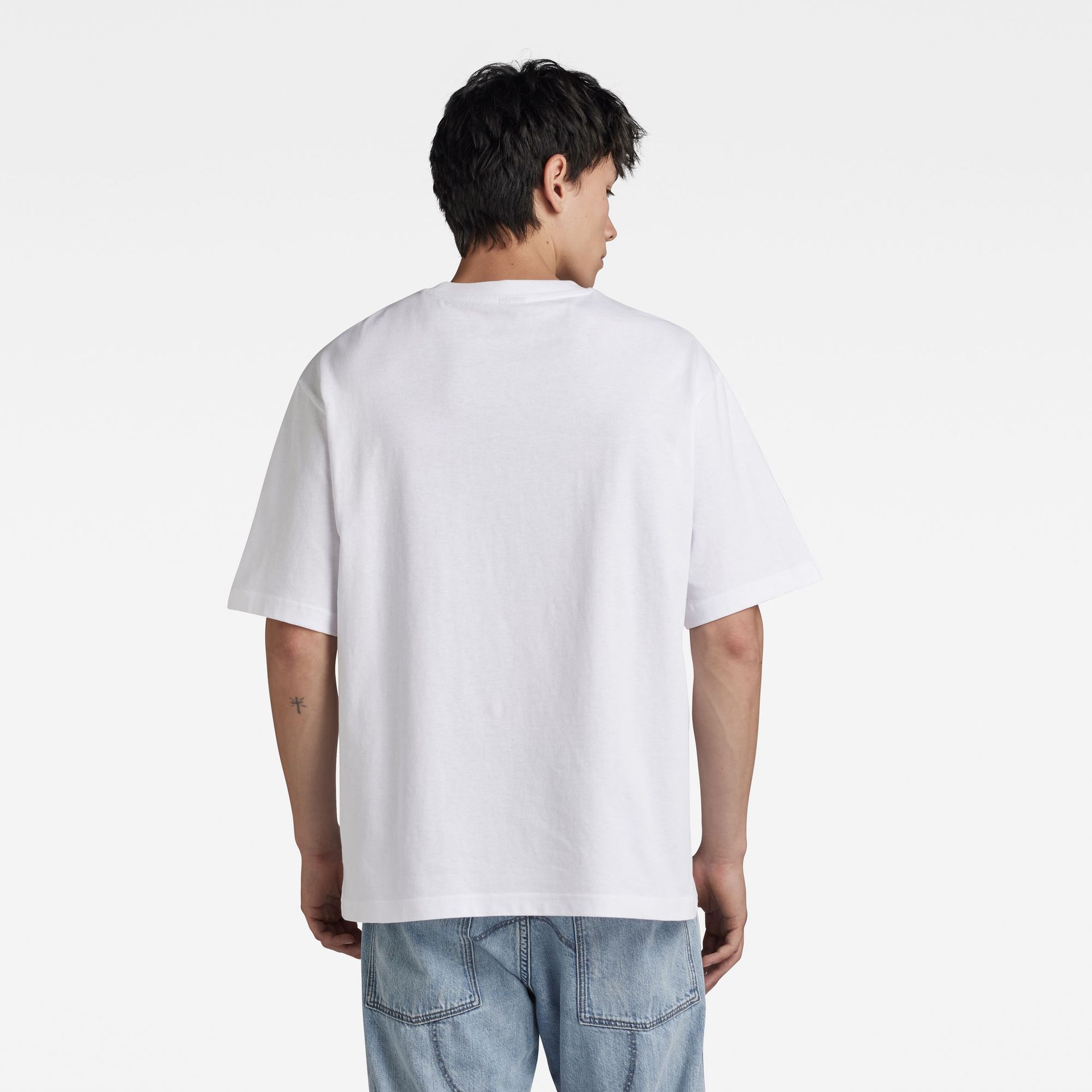 G-star Raw Center chest boxy r t 110 white 2900144806033