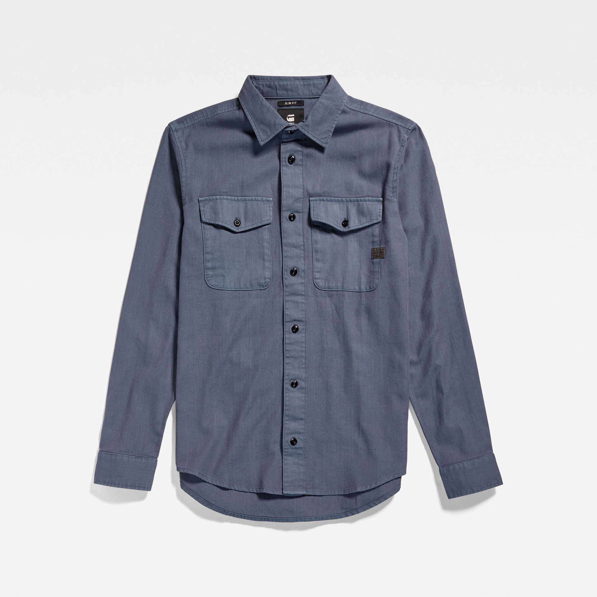 G-star Raw Marine Slim shirt l\s G305 vintage indigo gd 00107114-EKA07001300000137
