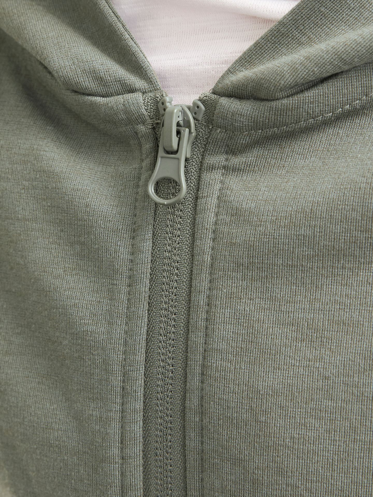 Jack & Jones -JCOCLOUD SWEAT ZIP HOOD NOOS JNR Agave Green 2900144883010