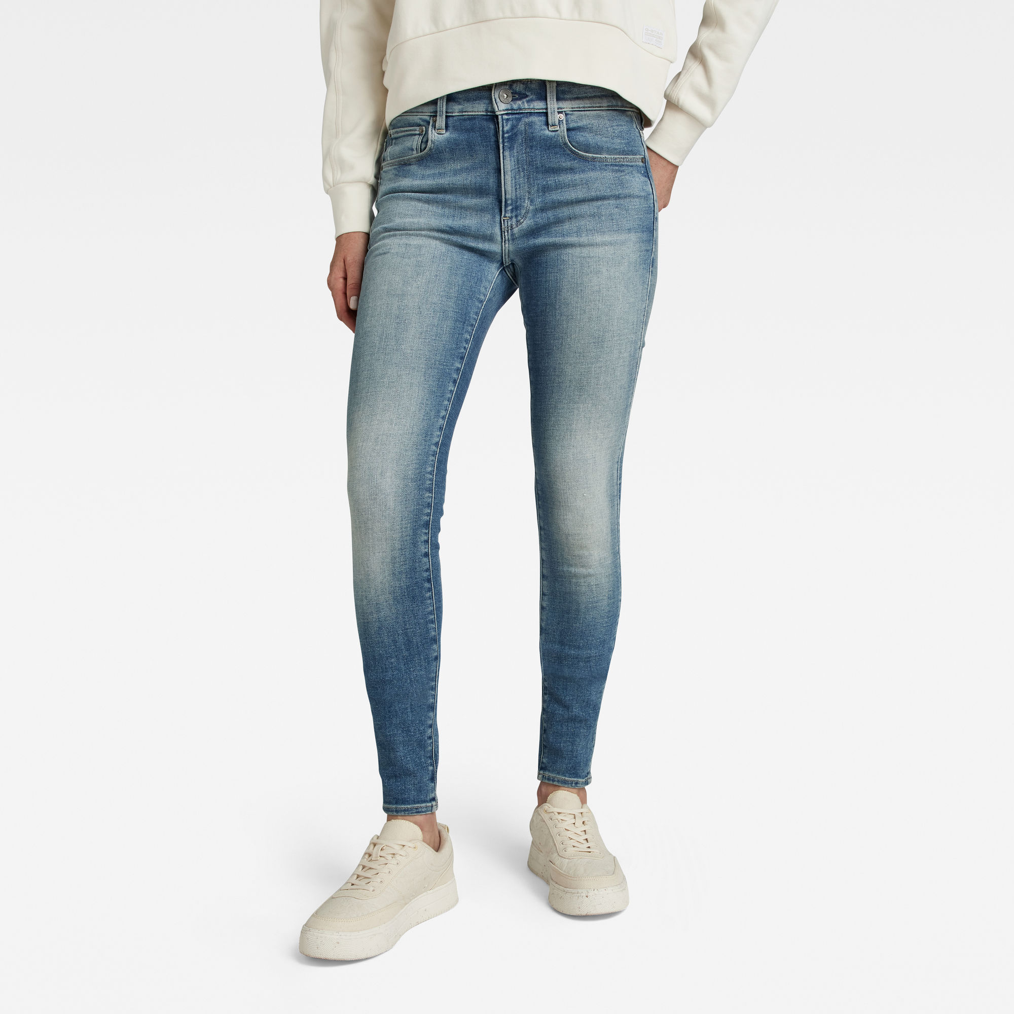 G star 2025 witte jeans dames