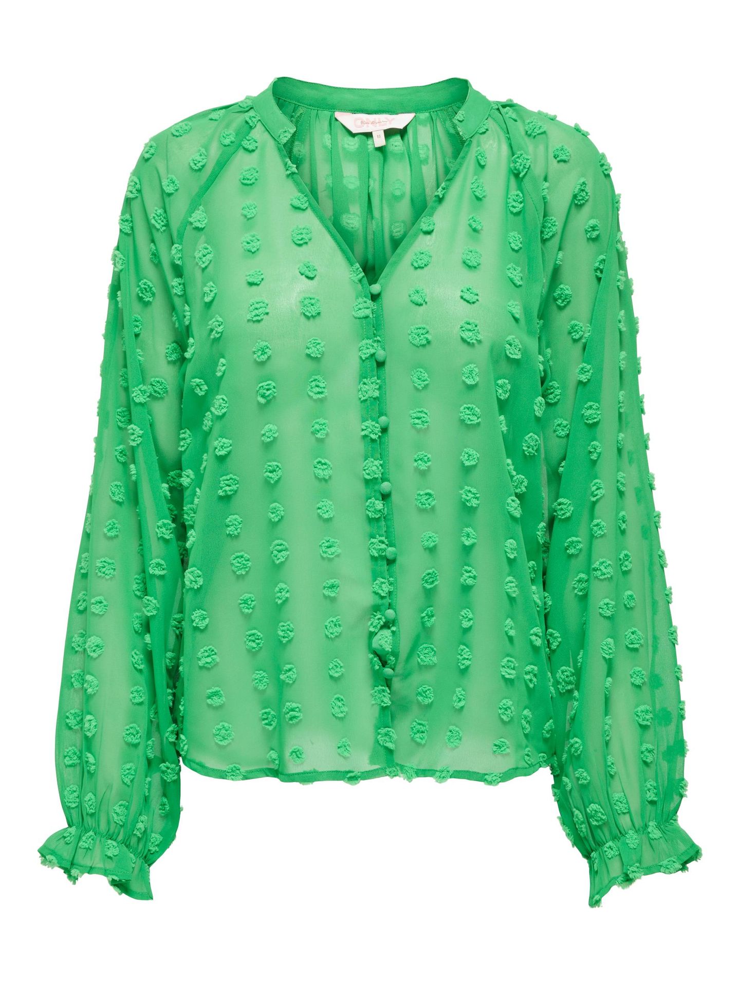 Only ONLPIXI DOBBY LIFE BUTTON TOP WVN C Green Bee 00107167-EKA26011400001012