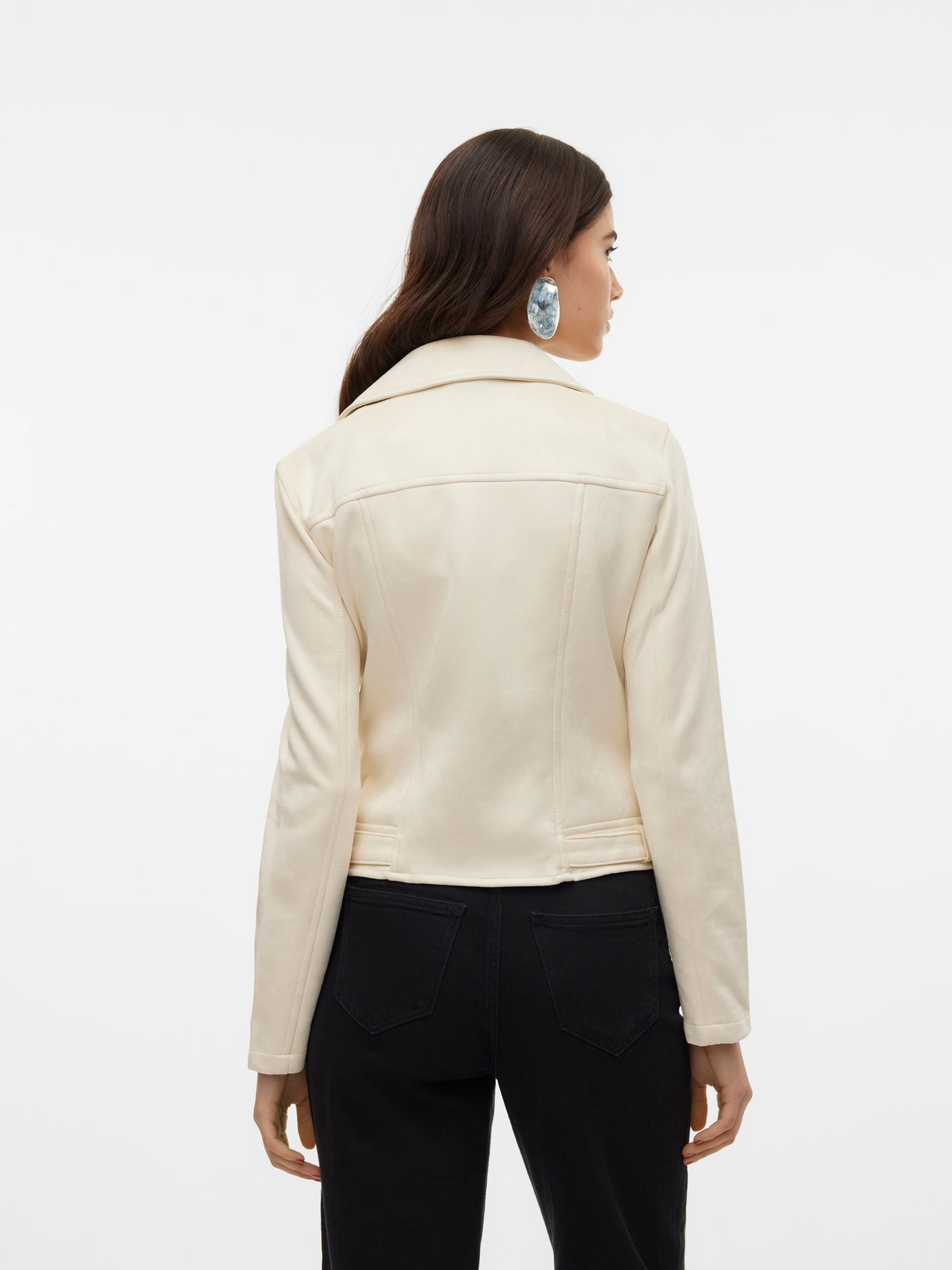 Vero Moda VMJOSE SHORT FAUX SUEDE JACKET GA N Birch 2900144961015
