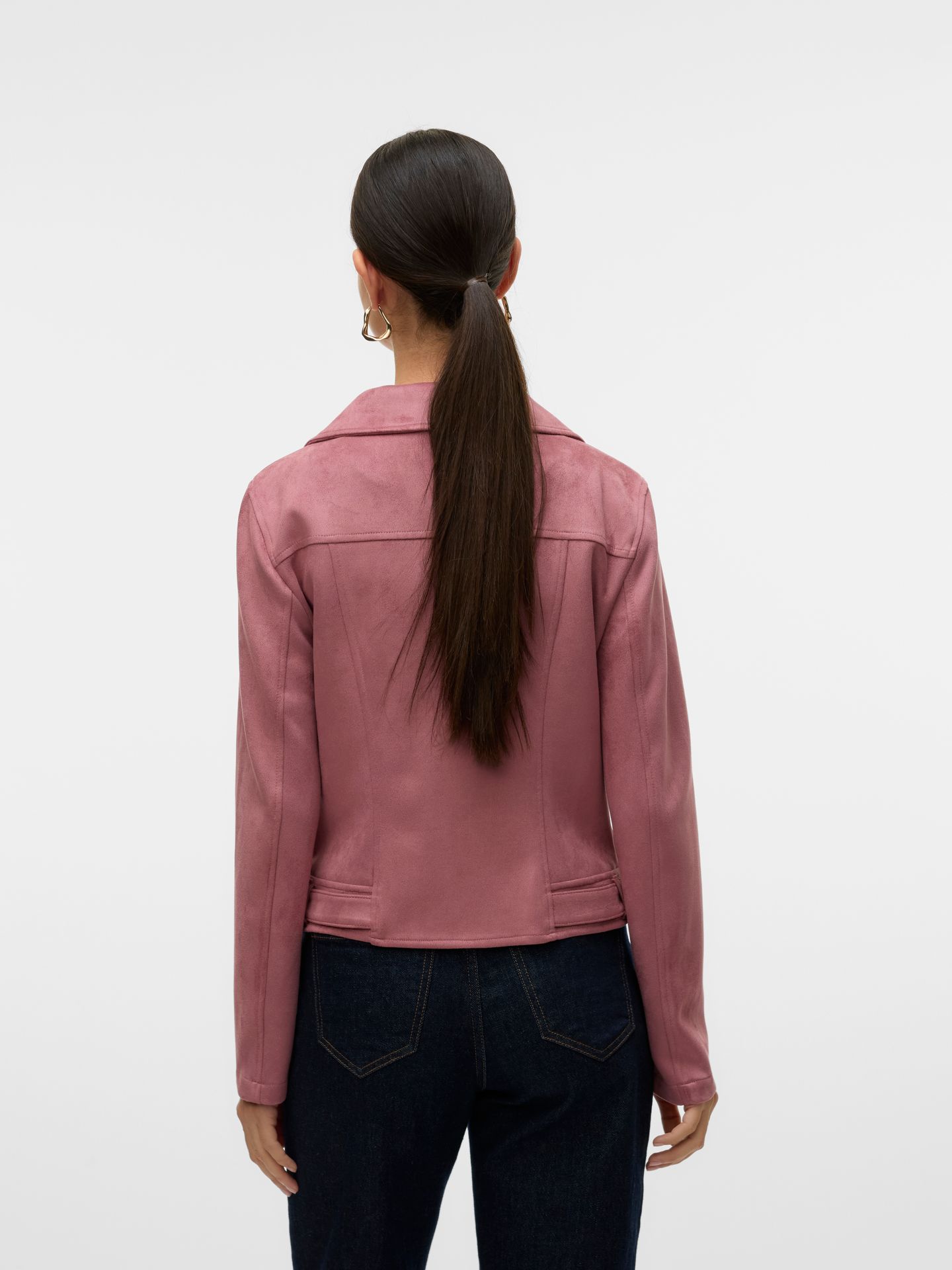 Vero Moda VMJOSE SHORT FAUX SUEDE JACKET GA N Nostalgia Rose 2900153377043 Vero Moda VMJOSE SHORT FAUX SUEDE JACKET GA N Nostalgia Rose 2900153377043