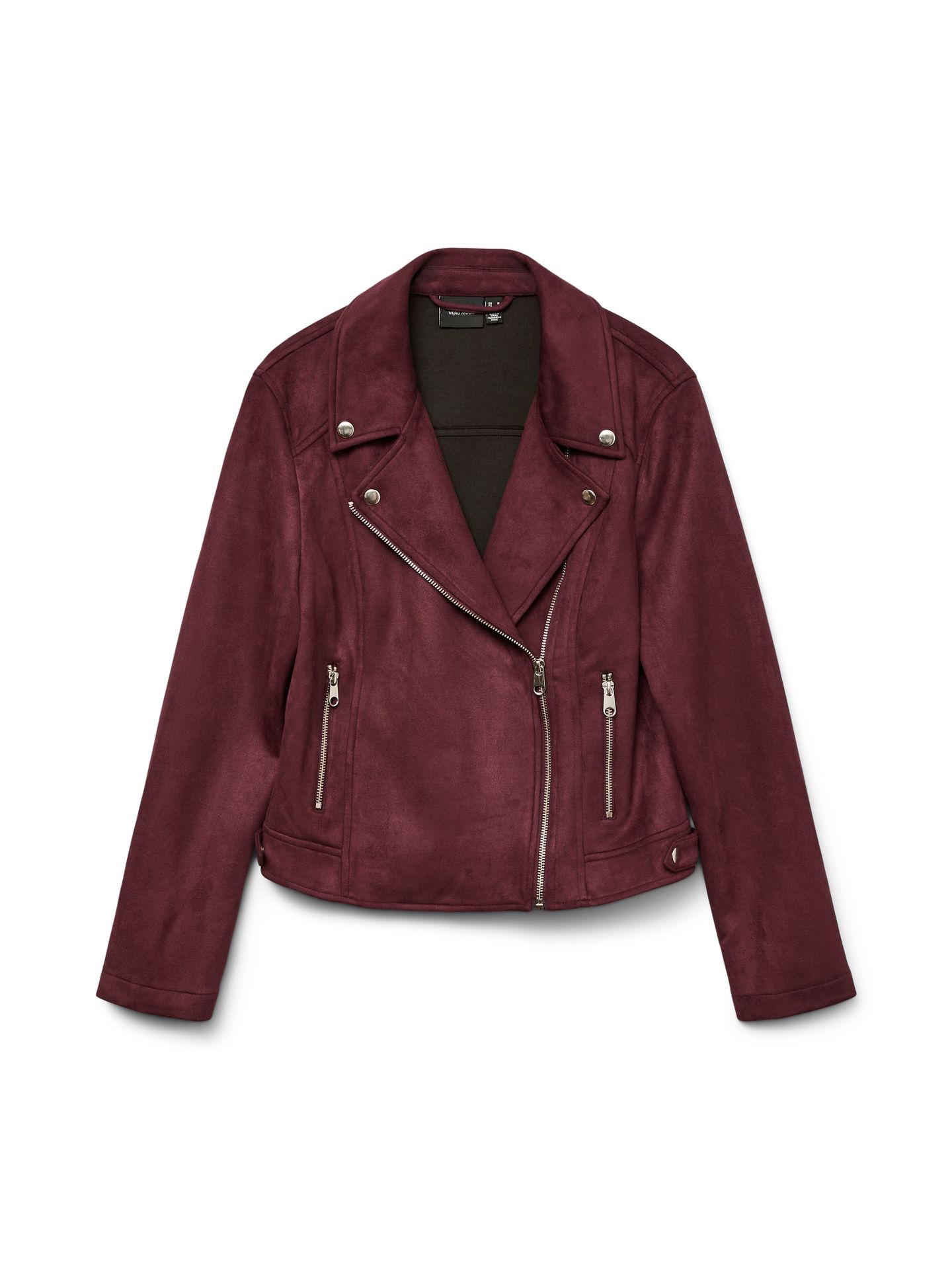 Vero Moda VMJOSE SHORT FAUX SUEDE JACKET GA N Winetasting 00107170-EKA26011400003045