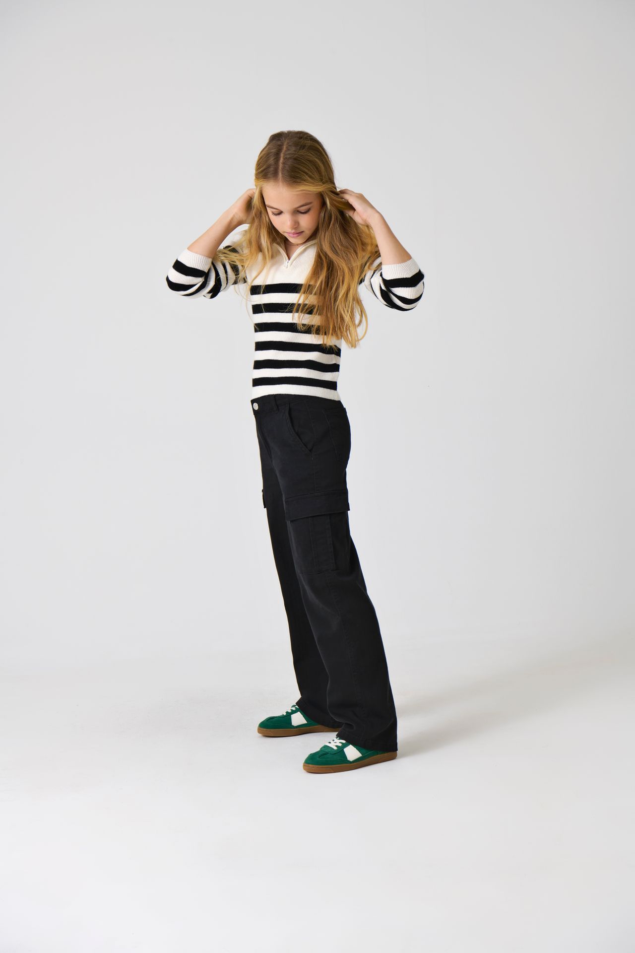 Kids Only KOGYARROW-VOX STR CARGO PANT PNT NO Black 00107198-EKA26011400000004