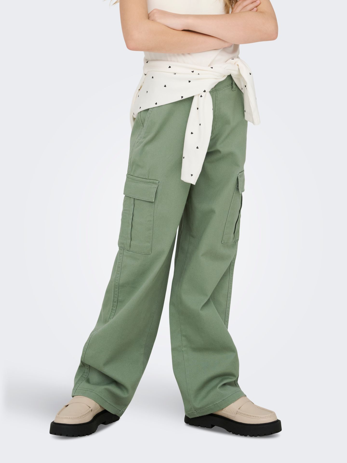 Kids Only KOGYARROW-VOX STR CARGO PANT PNT NO Hedge Green 00107198-EKA26011400000332