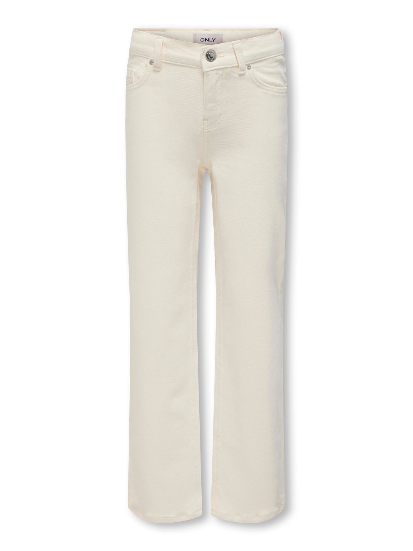 Only KOGJUICY WIDE LEG DNM CRO NOOS Ecru 2900145009044