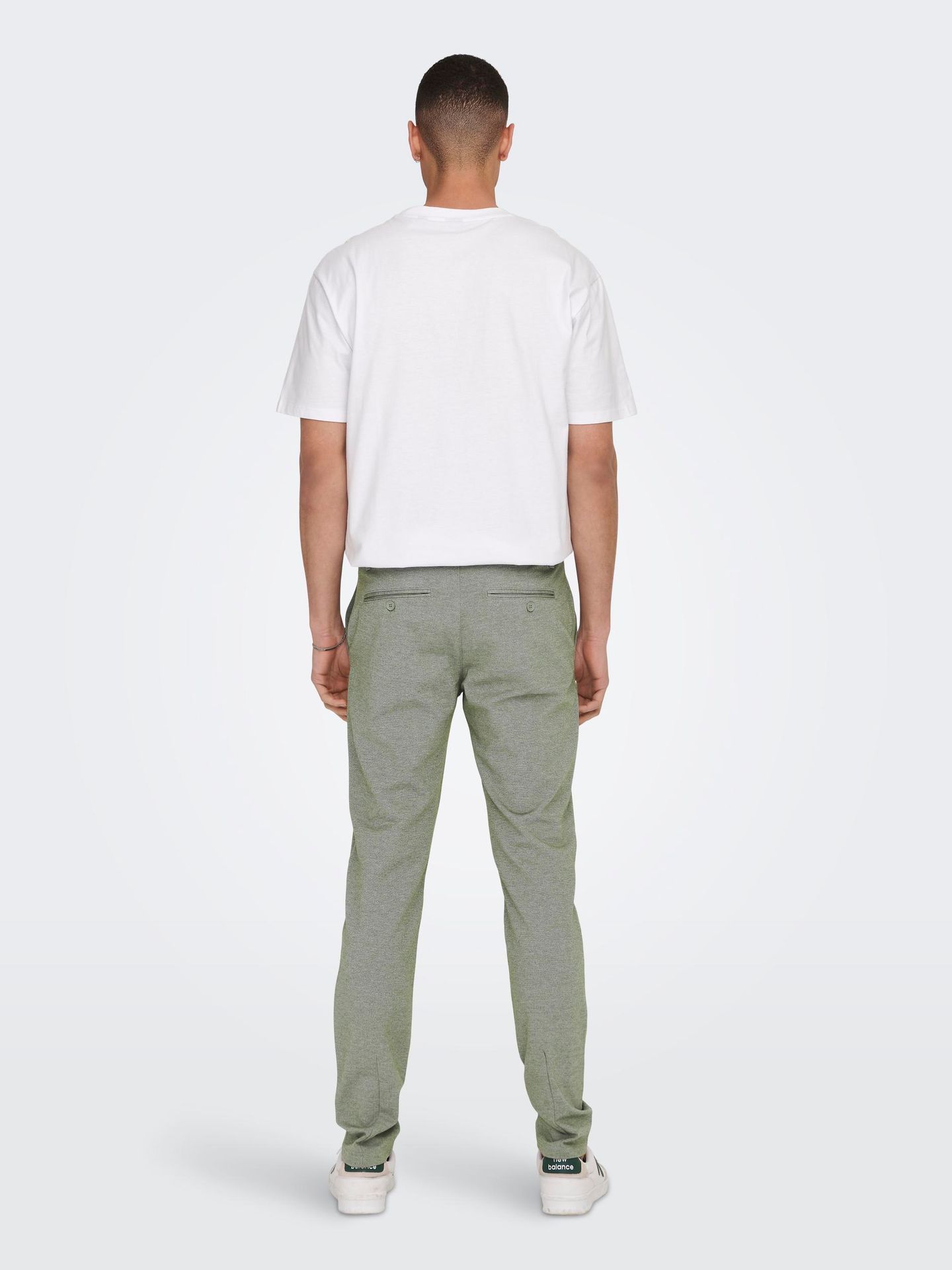 Only & Sons ONSMARK SLIM TAP 0209 MELANGE PANT Olive Night 2900145010101 Only & Sons ONSMARK SLIM TAP 0209 MELANGE PANT Olive Night 2900145010101