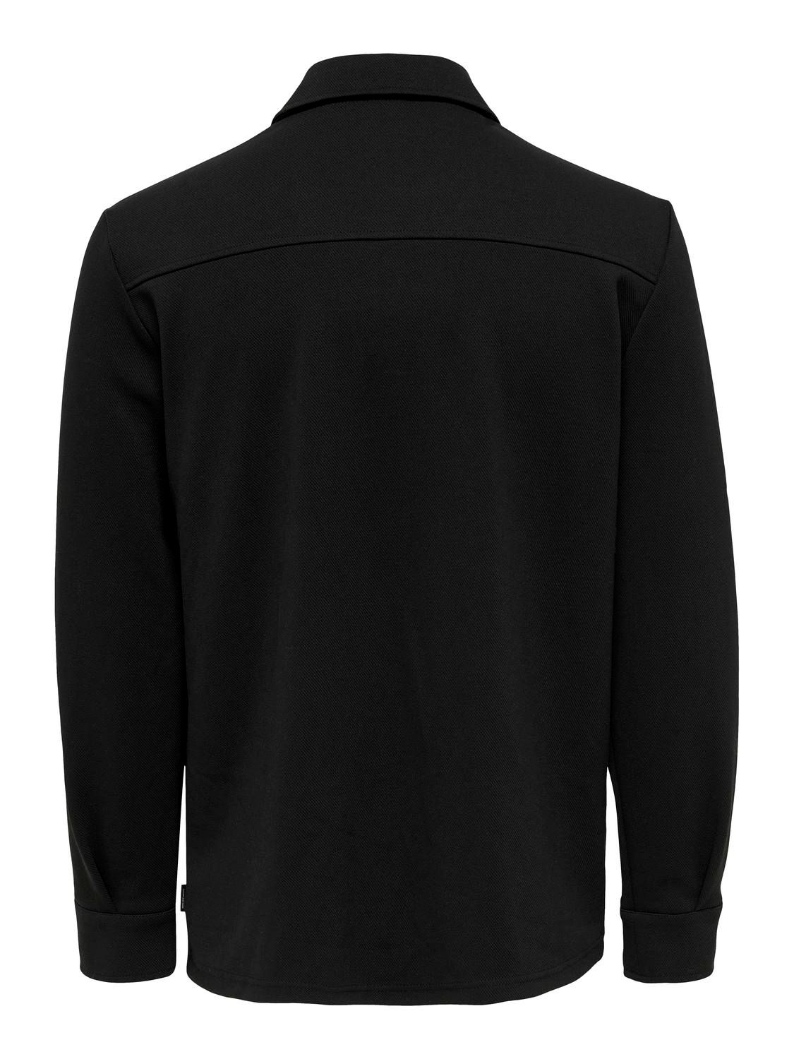 Only & Sons ONSNEWKODYL OVERSHIRT SWEAT NOOS Black 2900151564018 Only & Sons ONSNEWKODYL OVERSHIRT SWEAT NOOS Black 2900151564018