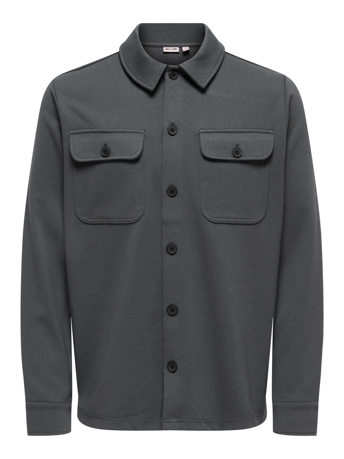 Only & Sons ONSNEWKODYL OVERSHIRT SWEAT NOOS Grey Pinstripe 00107202-EKA26011400000456