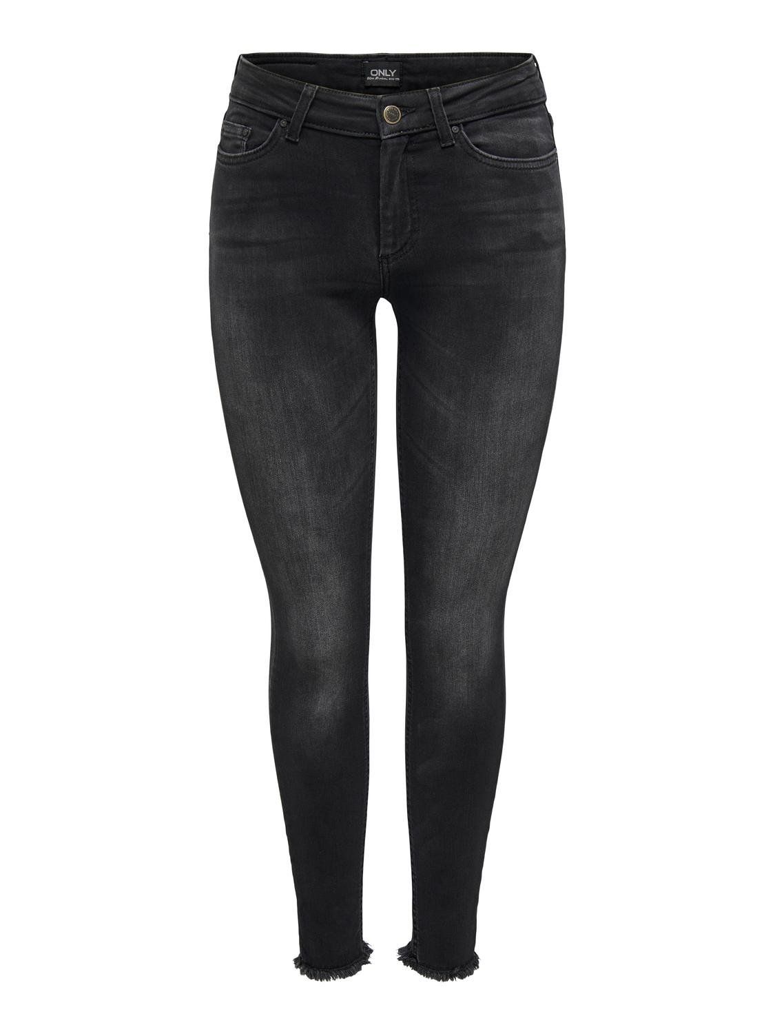 Only ONLBLUSH MID ANK RW REA1099 NOOS Black Denim 2900145044014 Only ONLBLUSH MID ANK RW REA1099 NOOS Black Denim 2900145044014