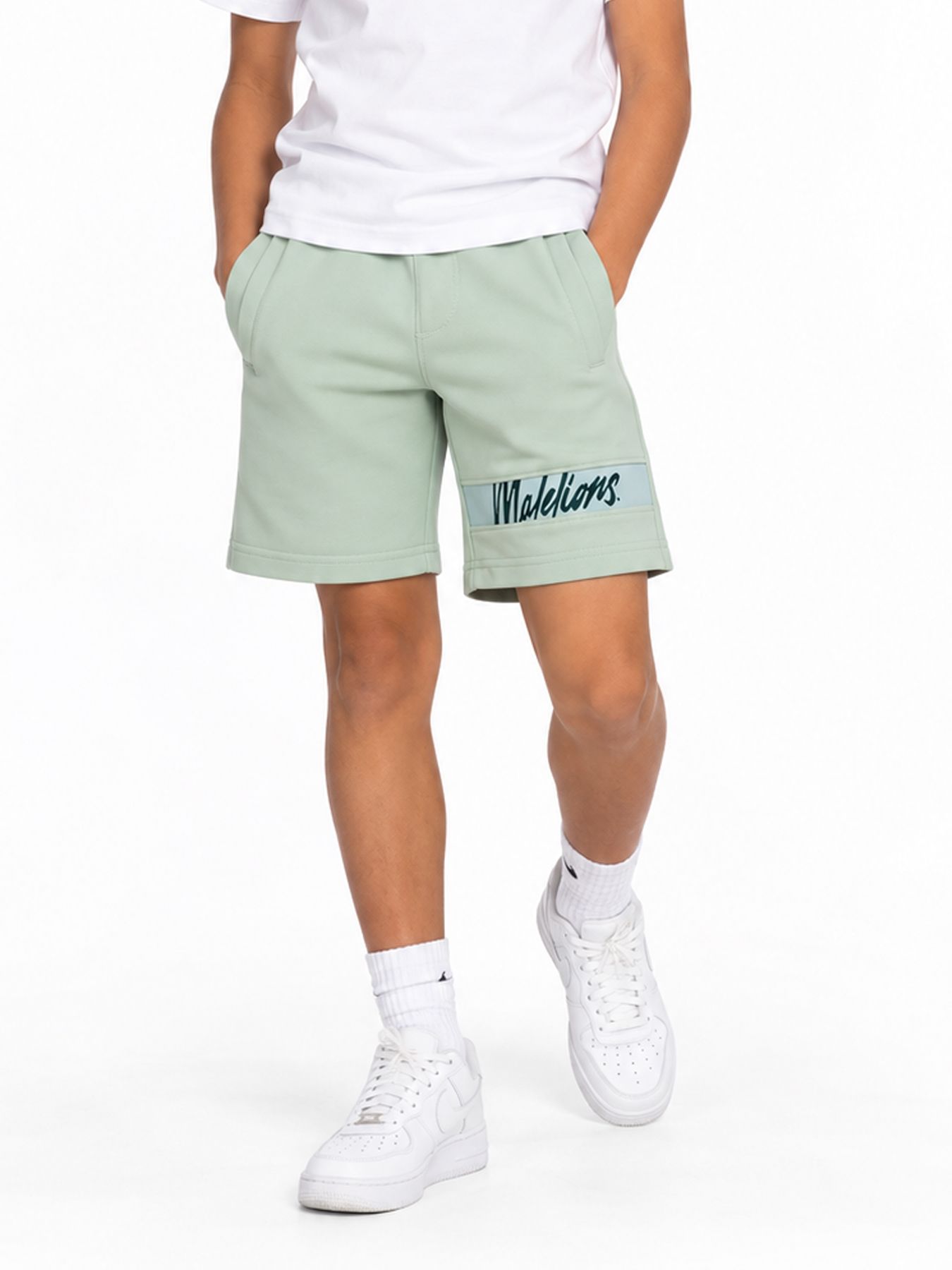 Malelions Mj1-ss24-27 Short  Aqua 00107256-B0