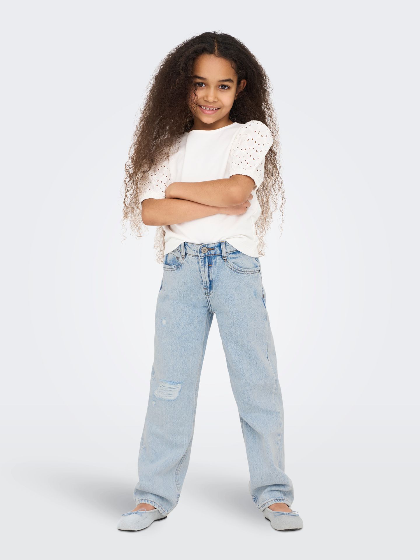 Kids Only KOGDAD STRAIGHT DEST DNM CRO963 Light Blue Denim 00107266-EKA26011400000011