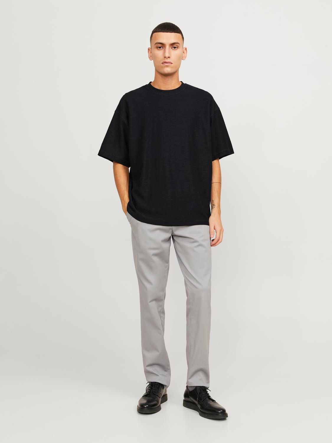 Jack & Jones JPRBLARUBERT STRUCTURE SS TEE LN Black Onyx 2900145198052 Jack & Jones JPRBLARUBERT STRUCTURE SS TEE LN Black Onyx 2900145198052