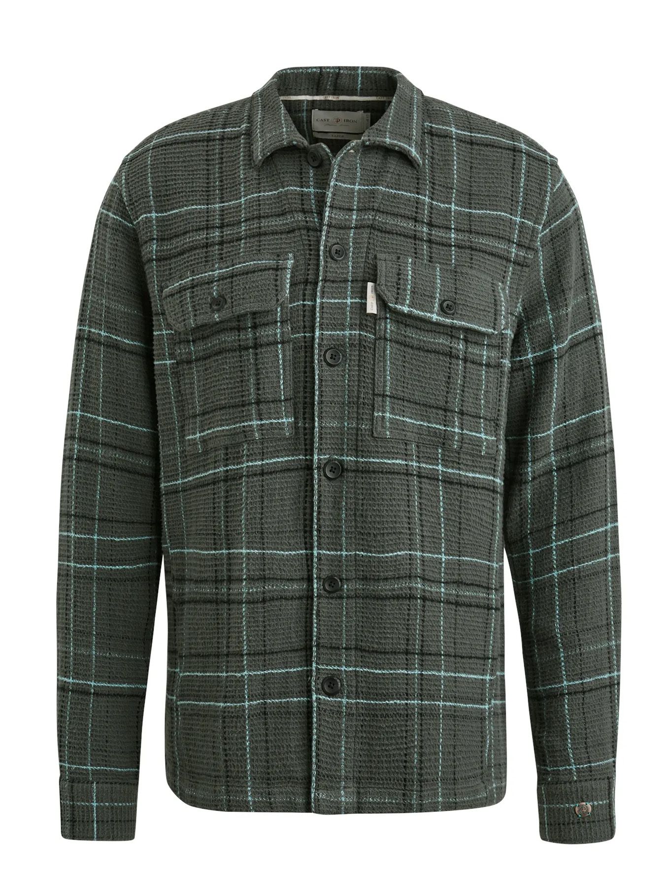 Cast Iron Long Sleeve Shirt YD Check Regular Urban Chic 00107390-6026