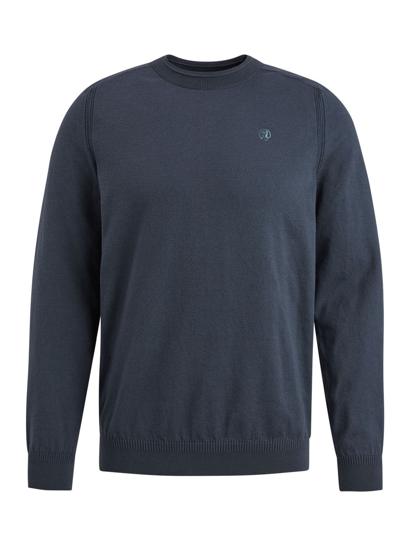 Crewneck essential cotton stretch