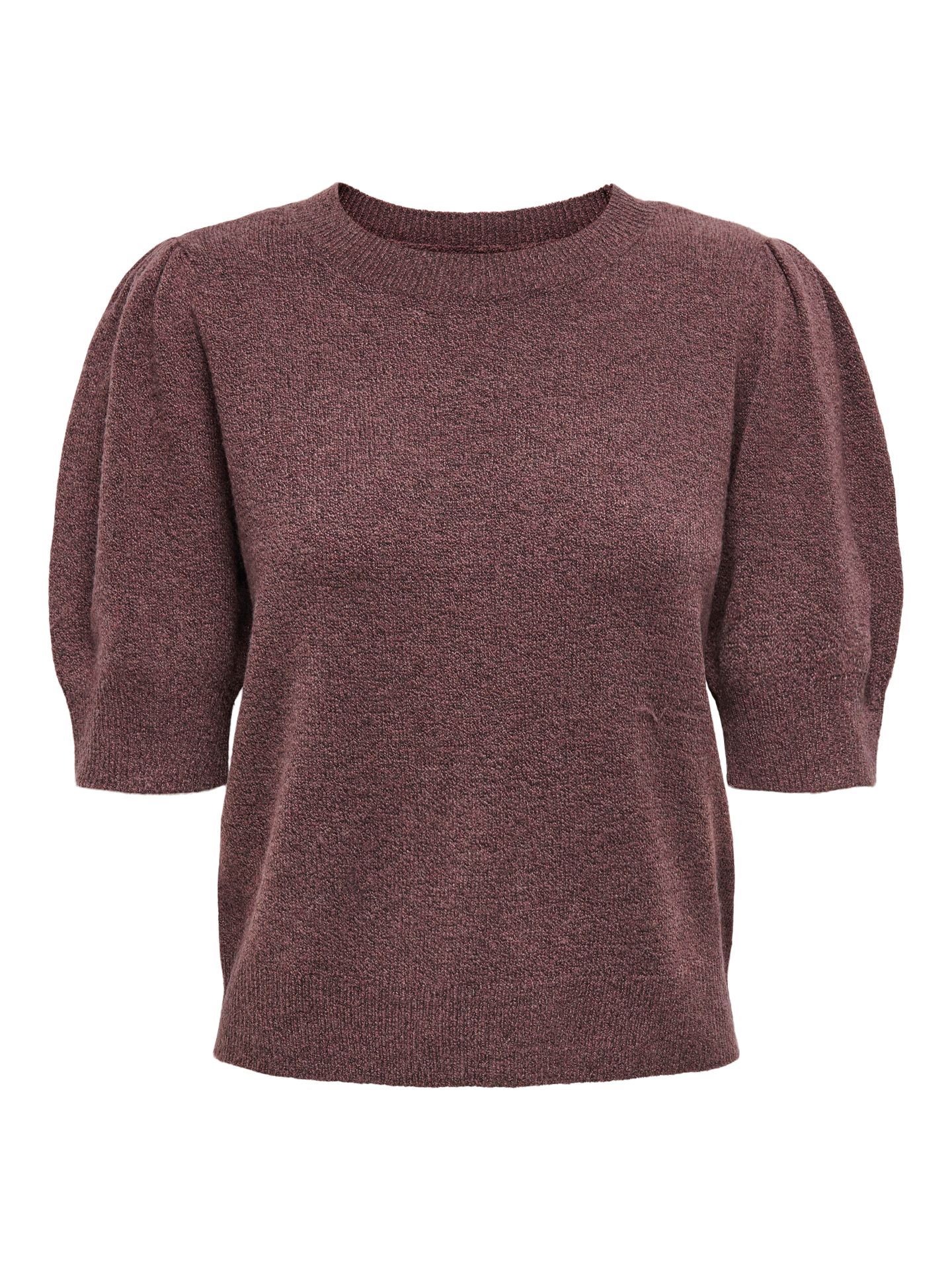 Only ONLRICA LIFE 2/4 PULLOVER KNT NOOS Rose Brown/W. MELANGE 00107518-EKA26011400000328