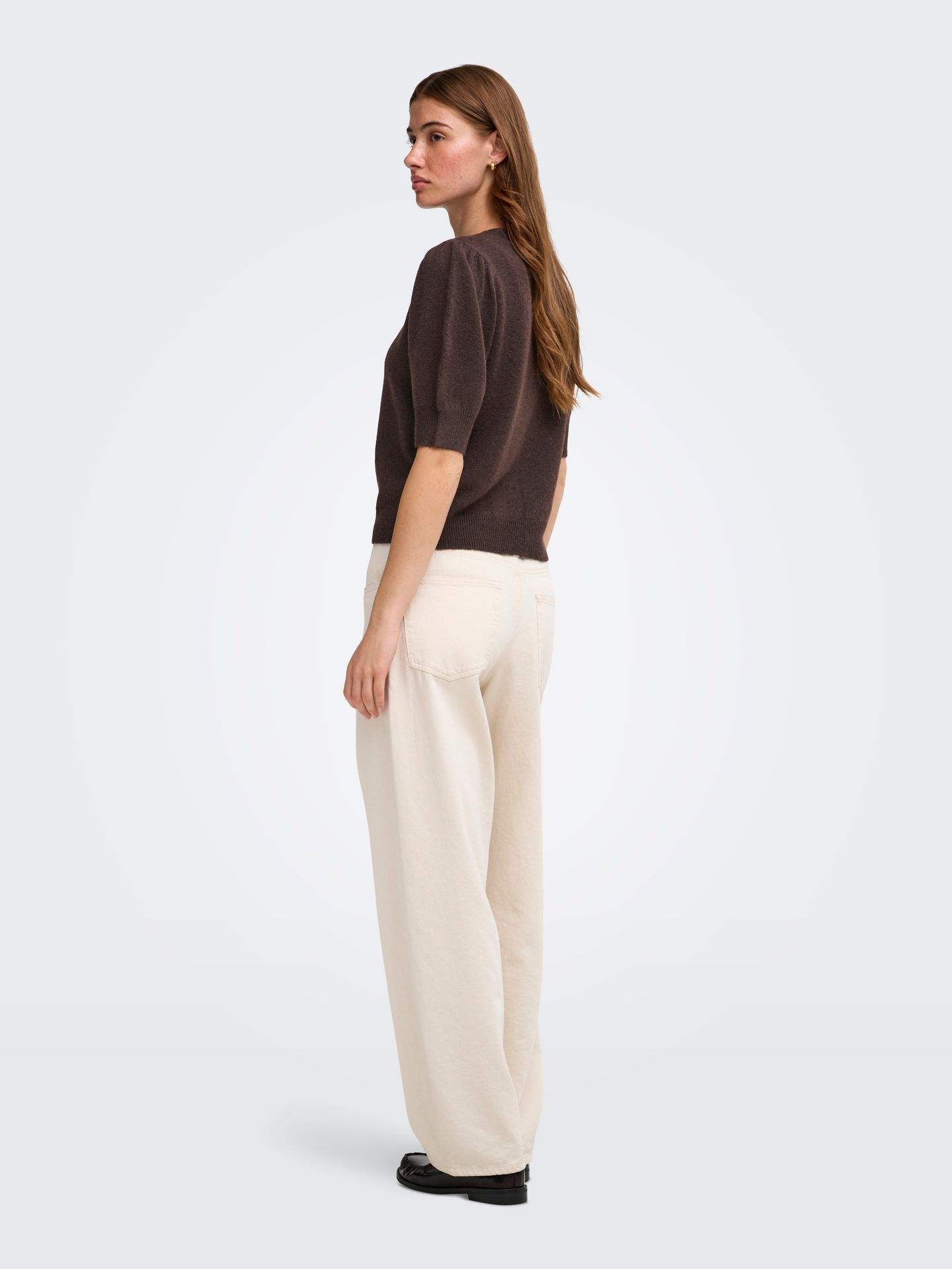 Only ONLRICA LIFE 2/4 PULLOVER KNT NOOS Chocolate Torte/Melange 2900168149017