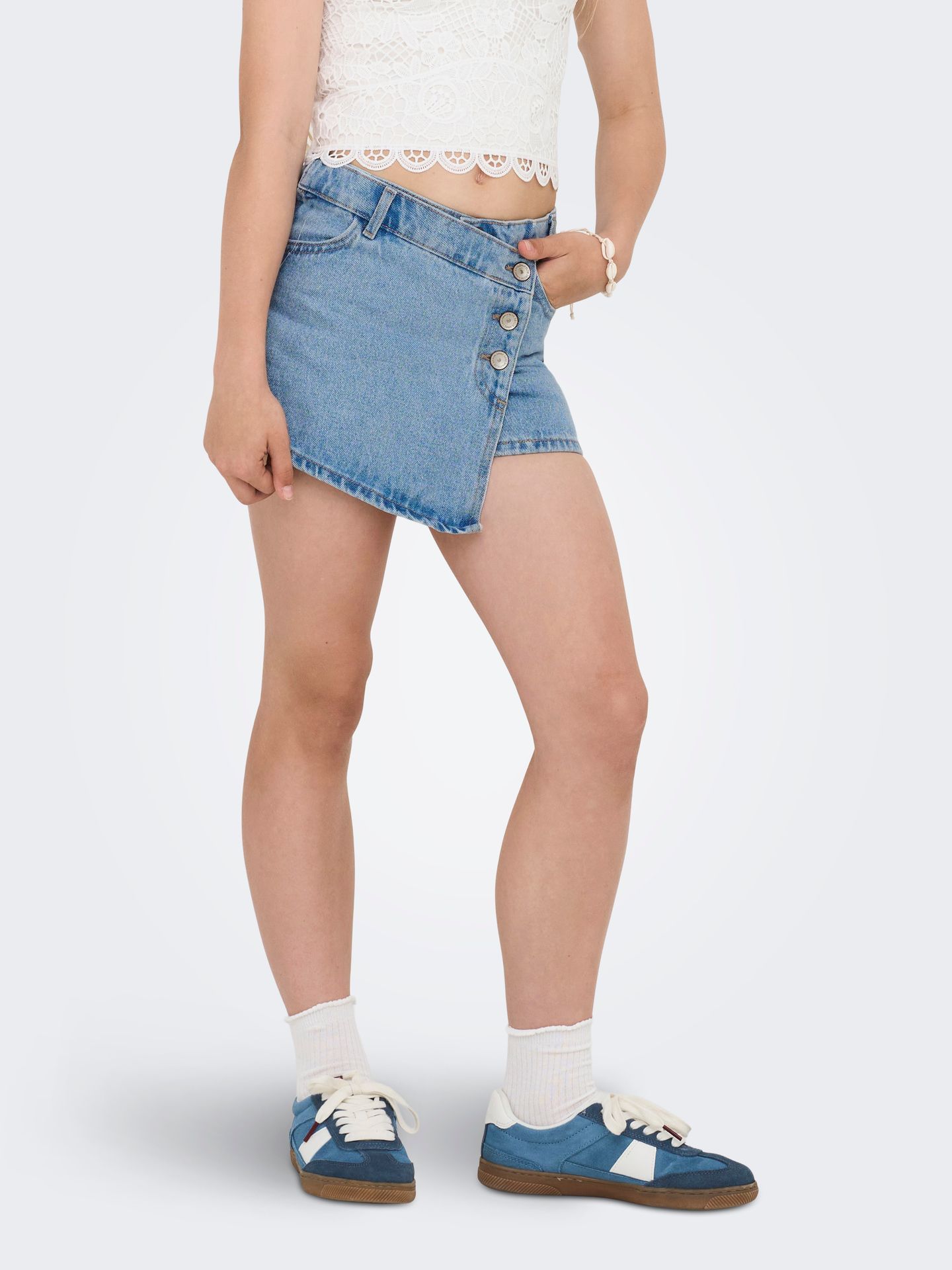 Kids Only KOGJENNY SKORT DNM PIM020 NOOS Light Blue Denim 2900145661013