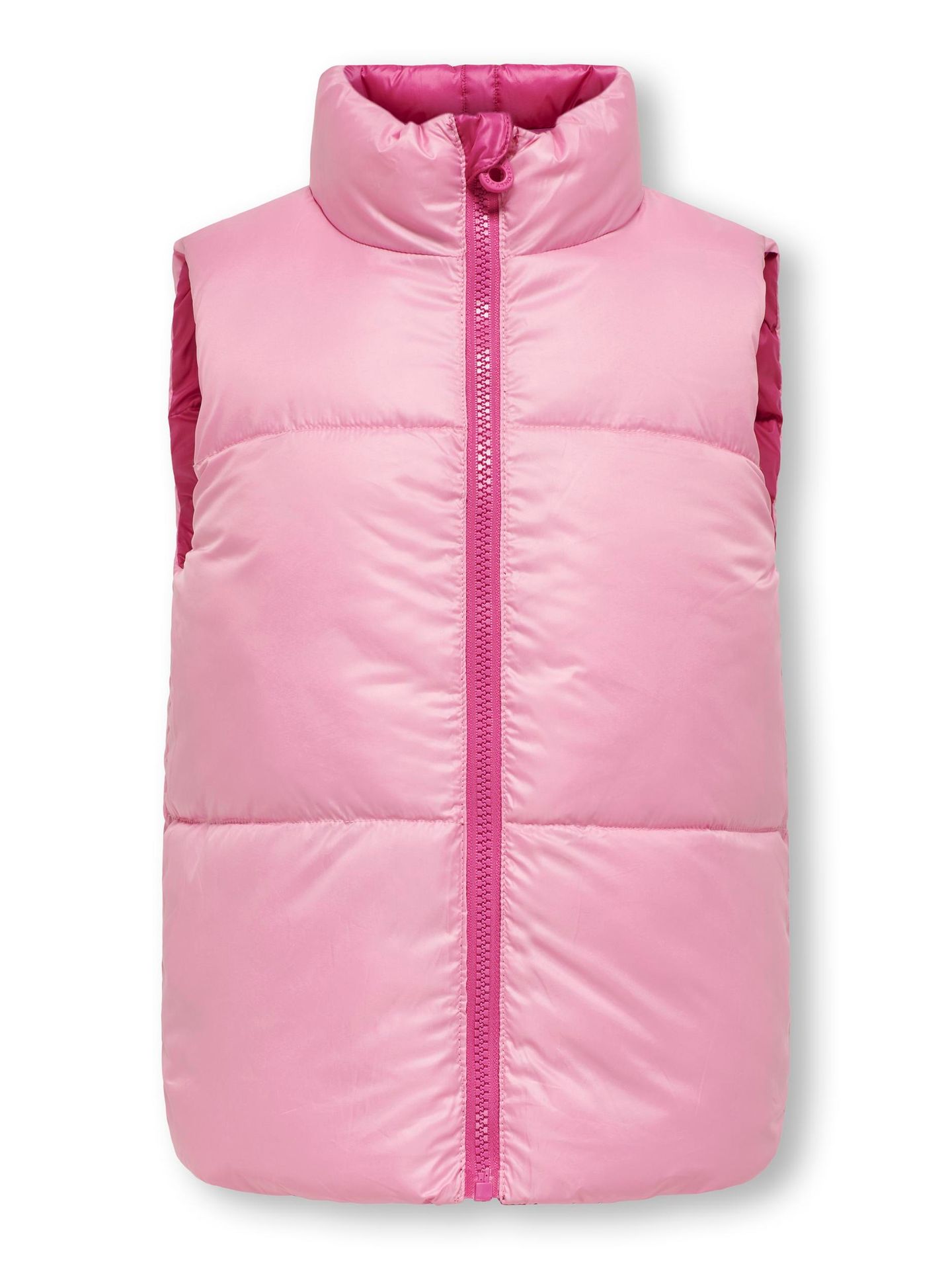 Kids Only KOGNEWRICKY REV. WAISTCOAT CP OTW Raspberry Rose/Cloud dancer (dina) 2900145697074