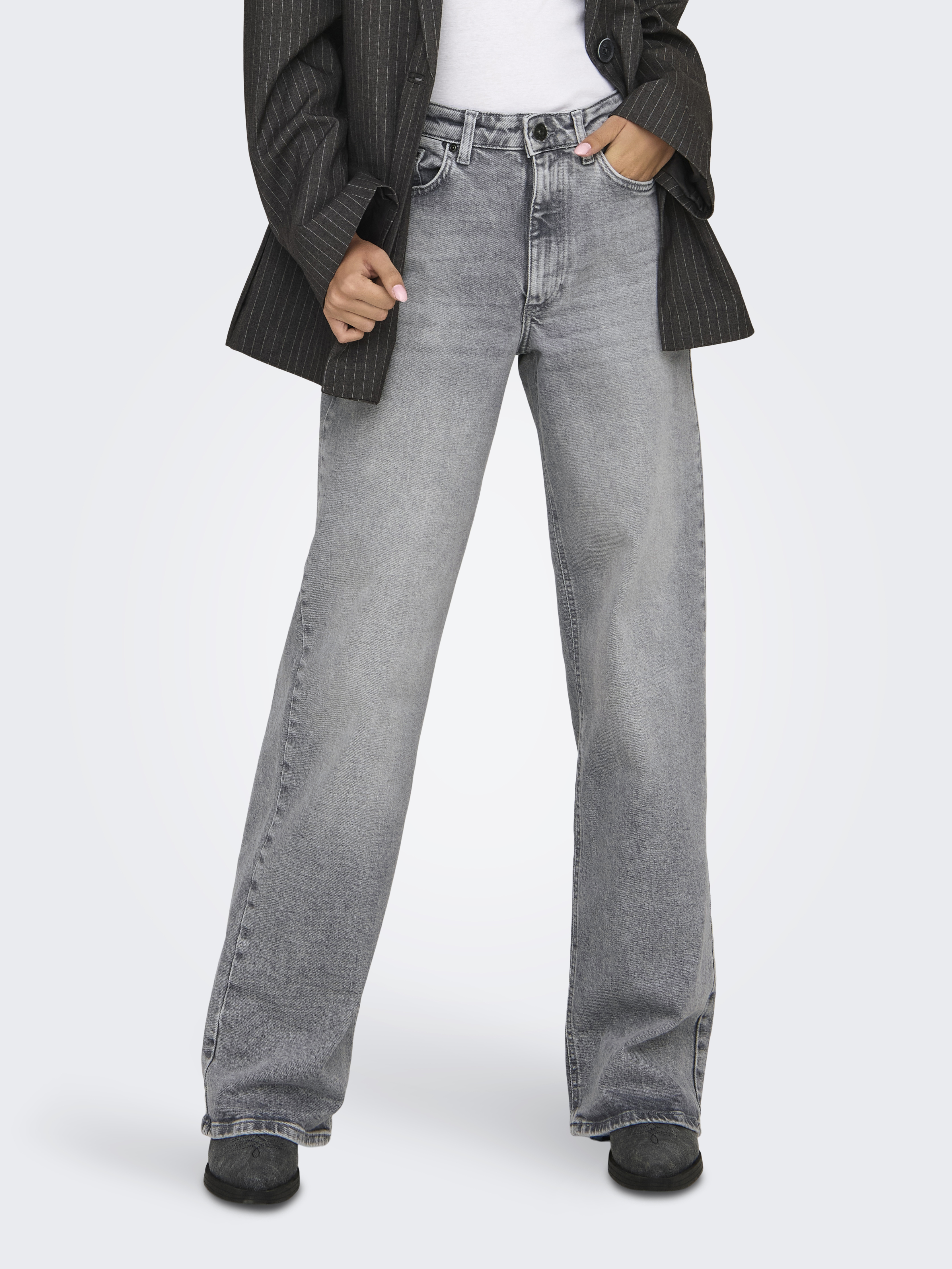 onljuicy hw wide leg rea707 dnm noo | Only | jeansinn.nl