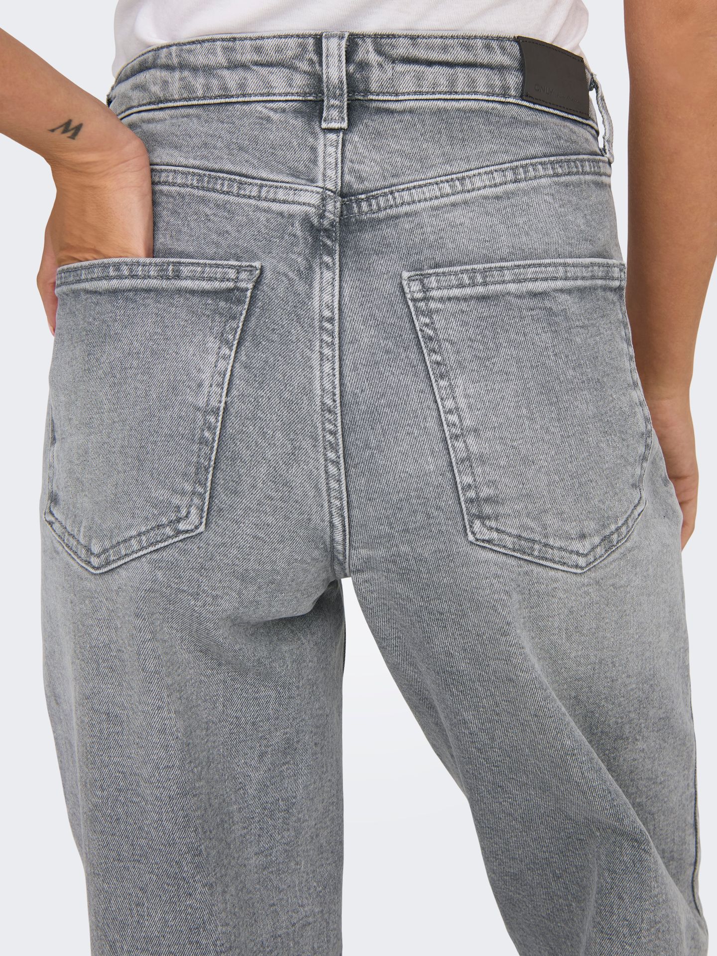 Only ONLJUICY HW WIDE LEG REA707 DNM NOO Medium Grey Denim 2900145701122