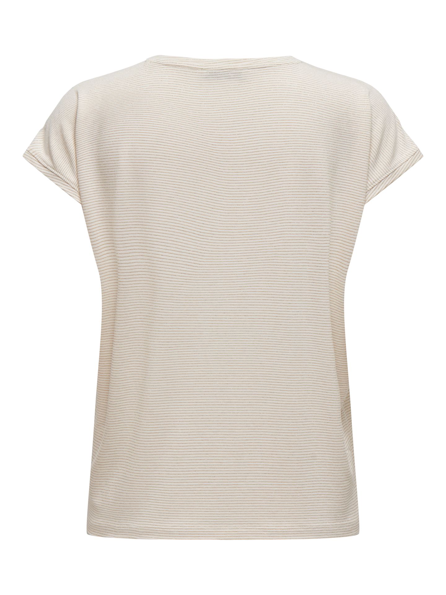 Only ONLCLAUDIA S/S GLITTER STRIPE TOP J Cloud Dancer/2024 BRODERIE ANGLAISE 2900154764057
