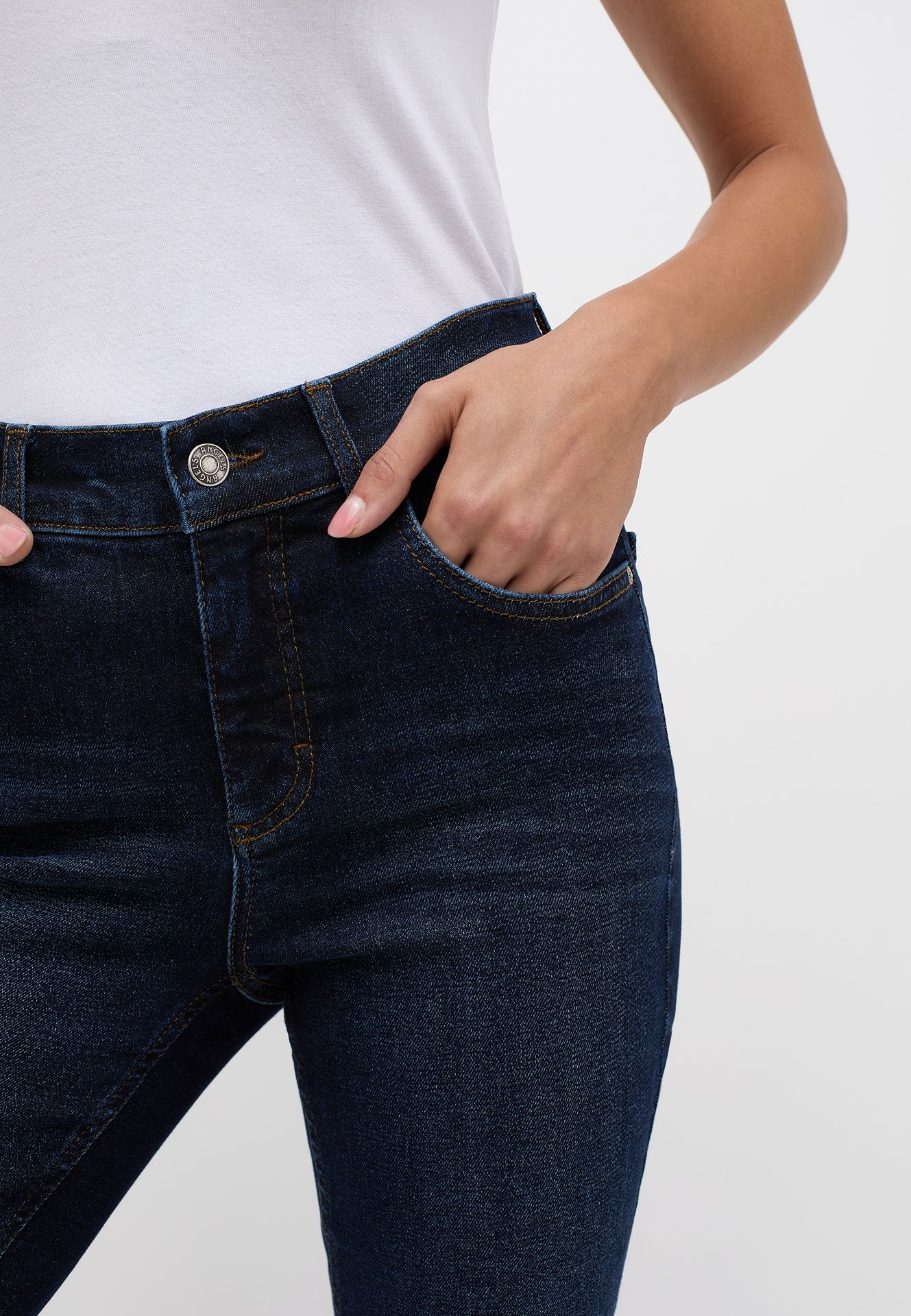 Angels Skinny 3158 dark indigo used 2900145872570