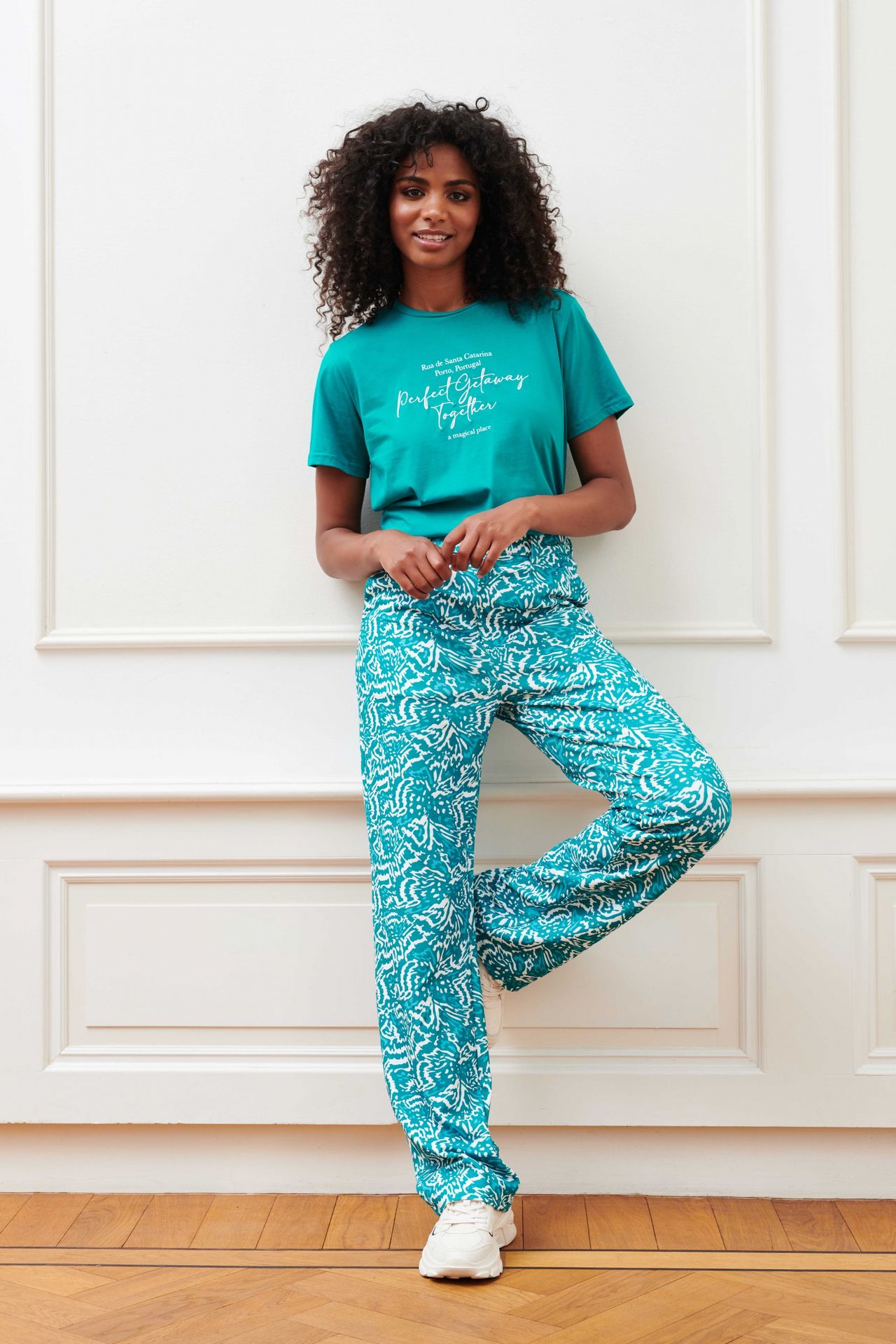 Lofty Manner Tee Salie 400 blue 2900145897047