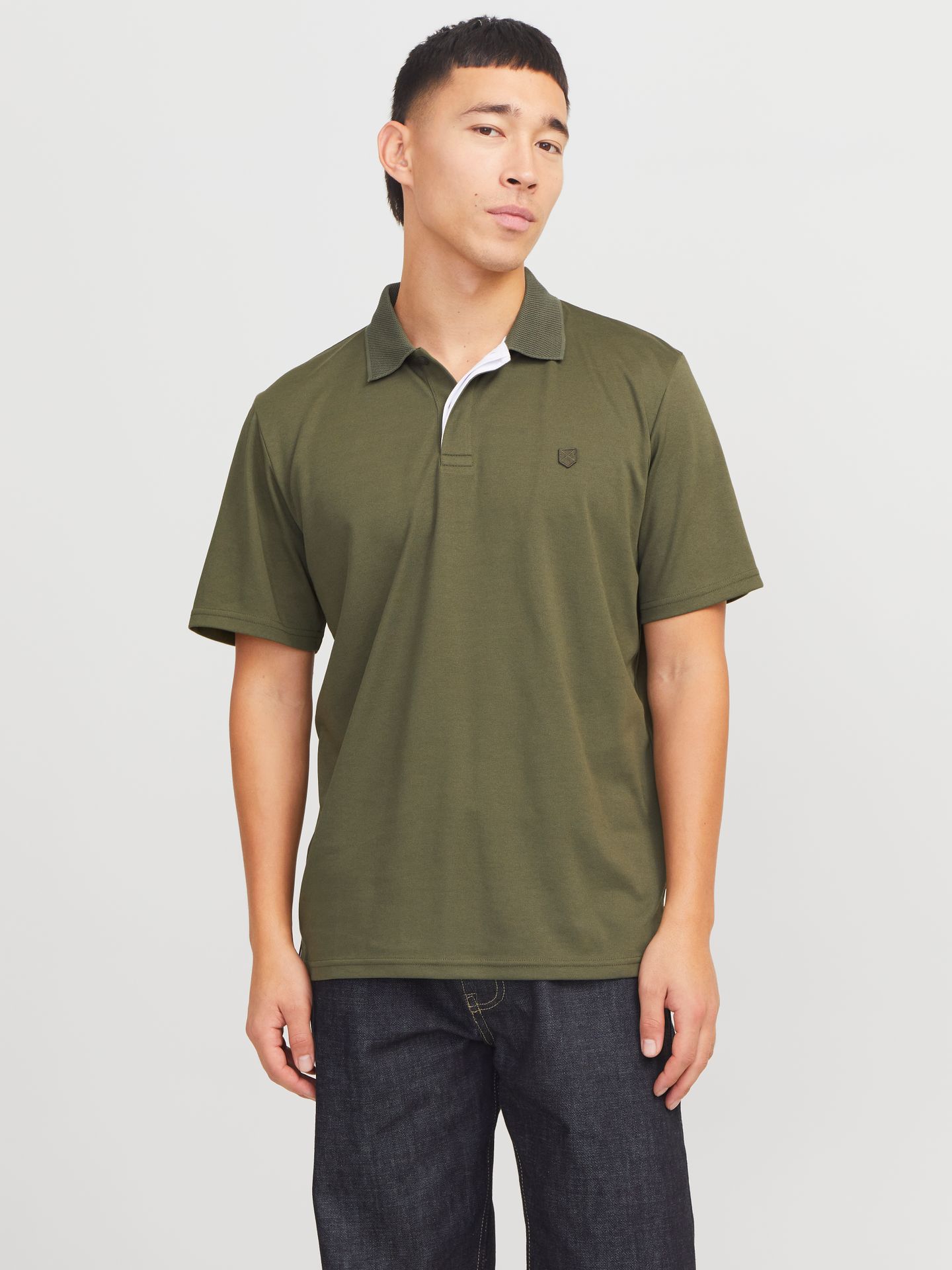 Jack & Jones JPRCCRODNEY SS POLO NOOS Olive Night 00107661-EKA26011400000310