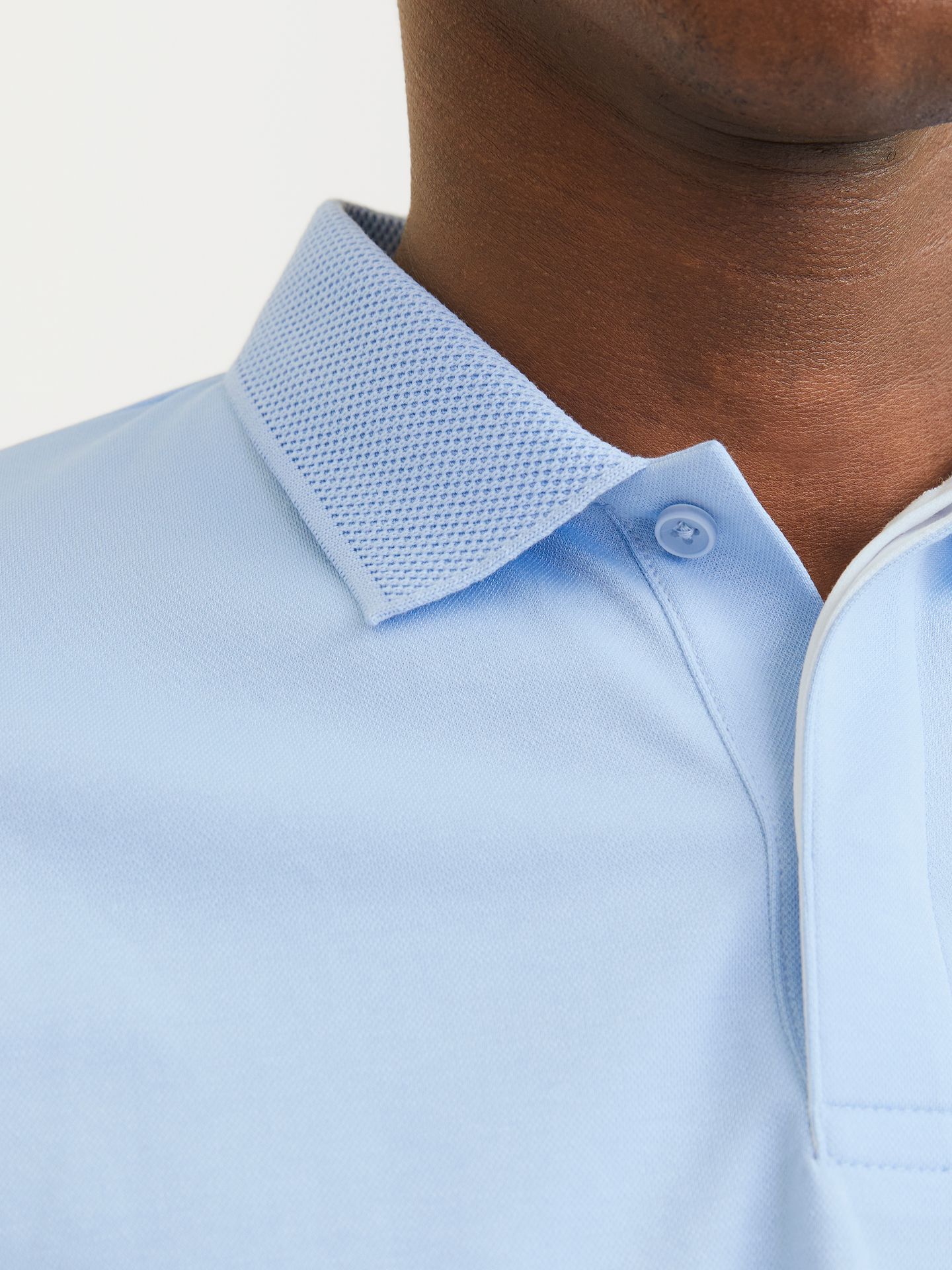 Jack & Jones JPRCCRODNEY SS POLO NOOS Chambray Blue 2900153289025