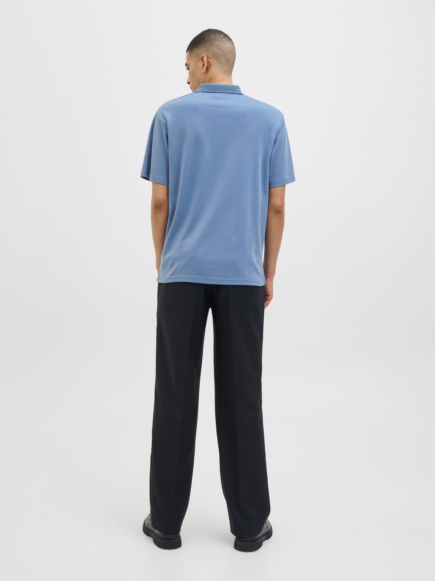 Jack & Jones JPRCCRODNEY SS POLO NOOS Quiet Harbor 2900156187021