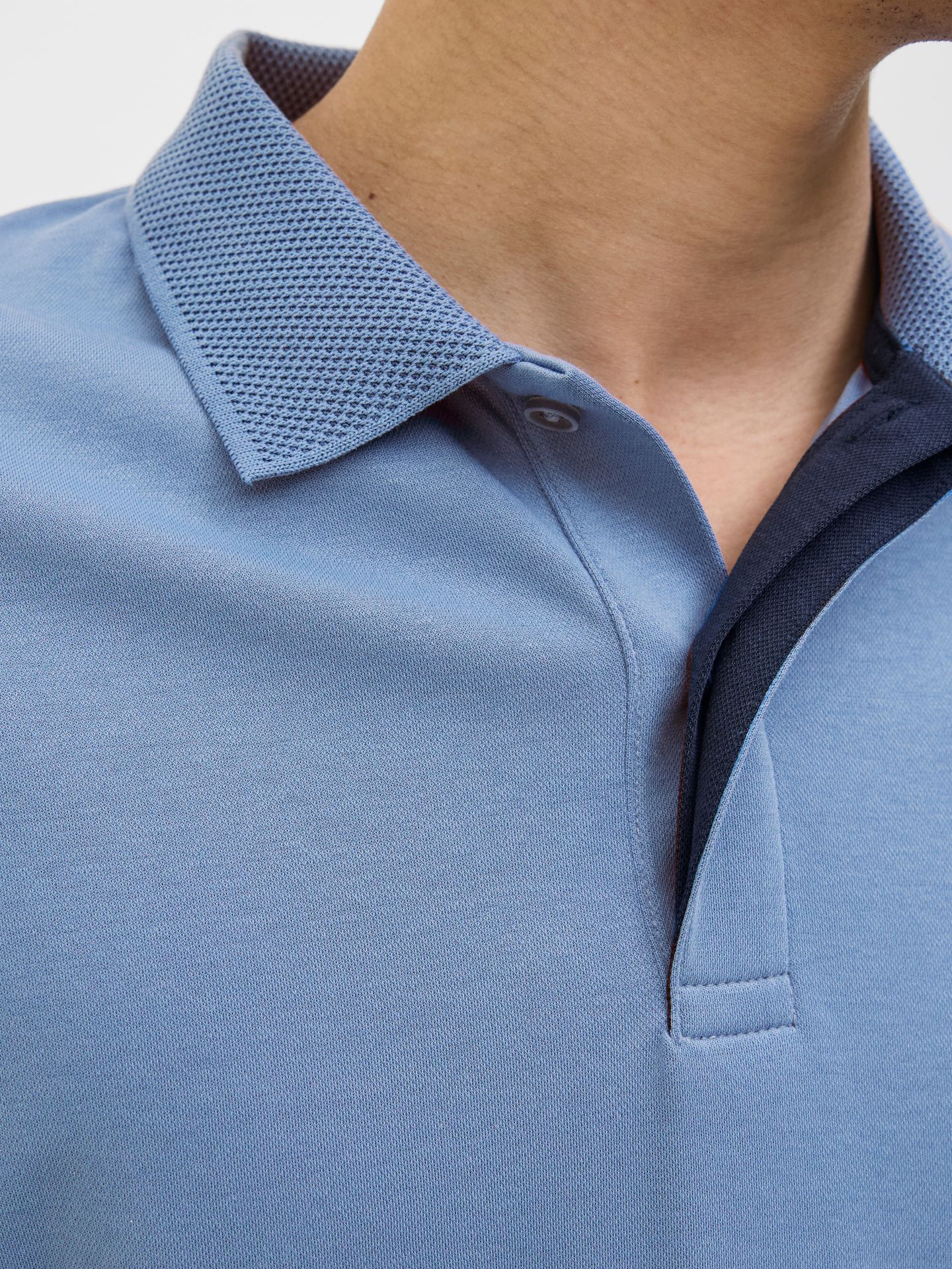 Jack & Jones JPRCCRODNEY SS POLO NOOS Quiet Harbor 2900156187021