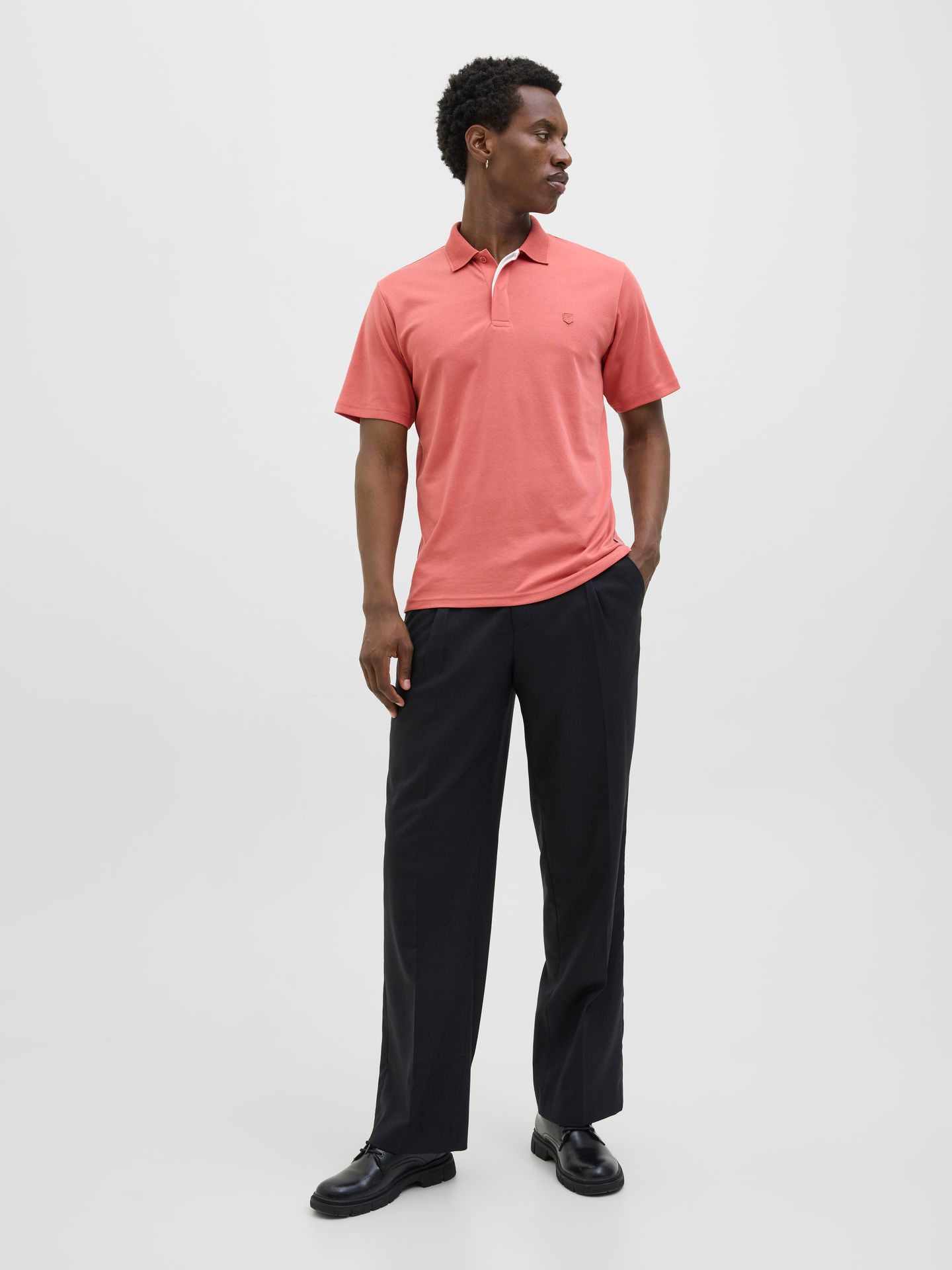 Jack & Jones JPRCCRODNEY SS POLO NOOS Faded Rose 2900156186031