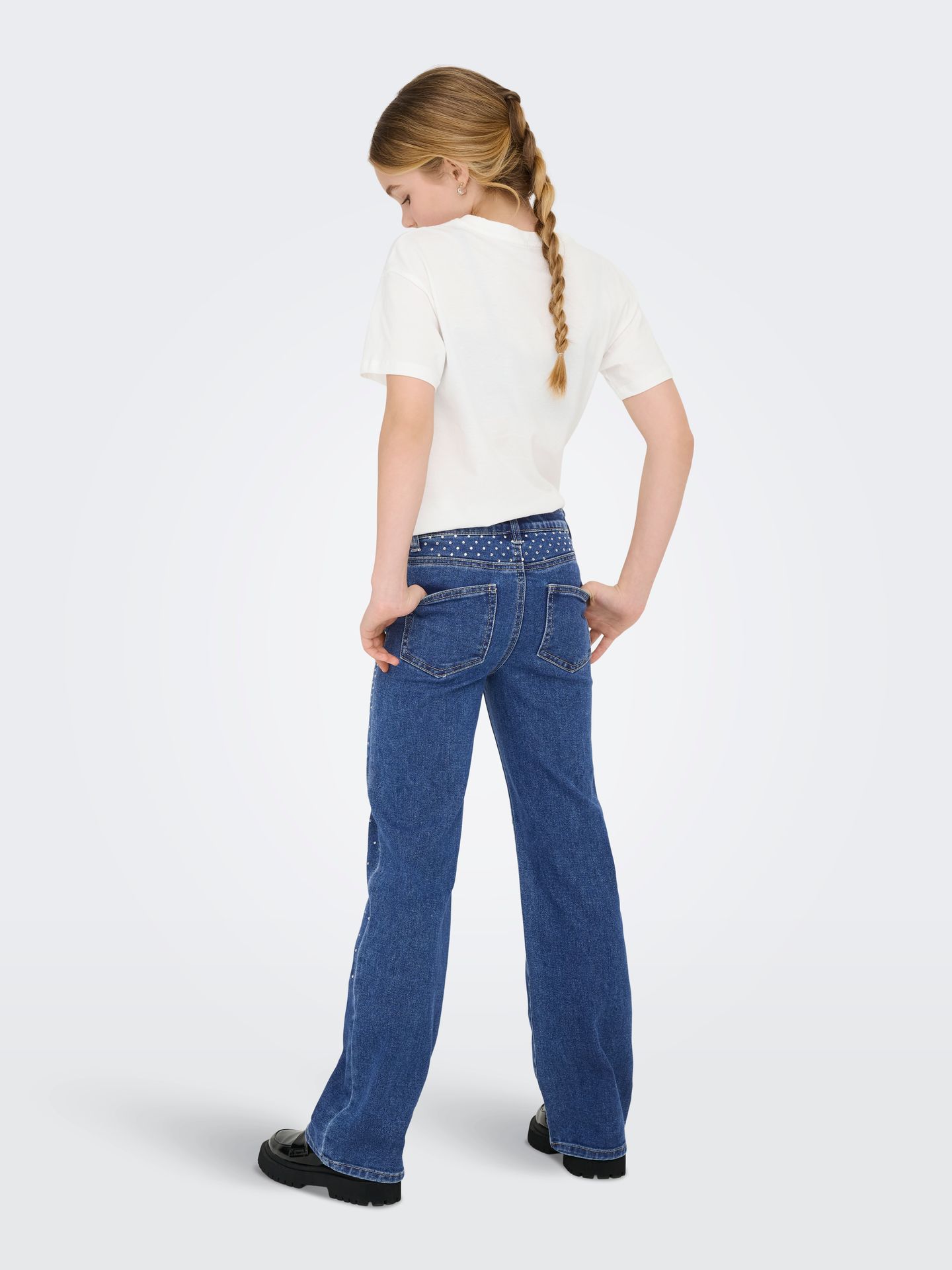 Kids Only KOGJUICY WIDE RHINESTONE DNM Medium Blue Denim 2900151743031