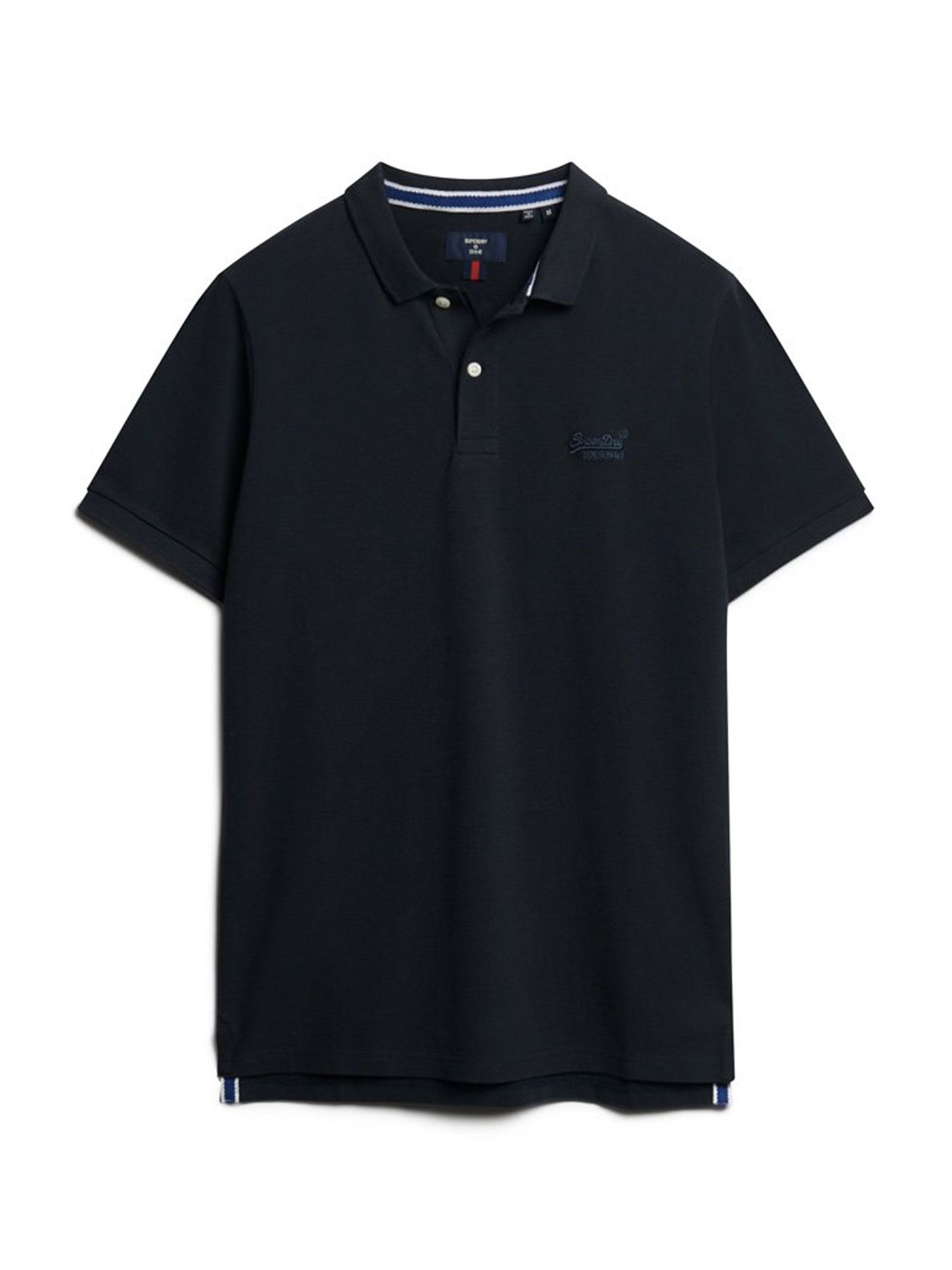 Superdry Classic pique polo Eclipse 00107689-98T