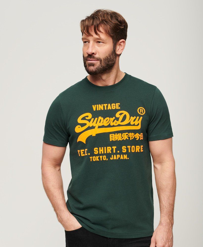 Superdry Neon vl t shirt Enamel Green 00107692-27E