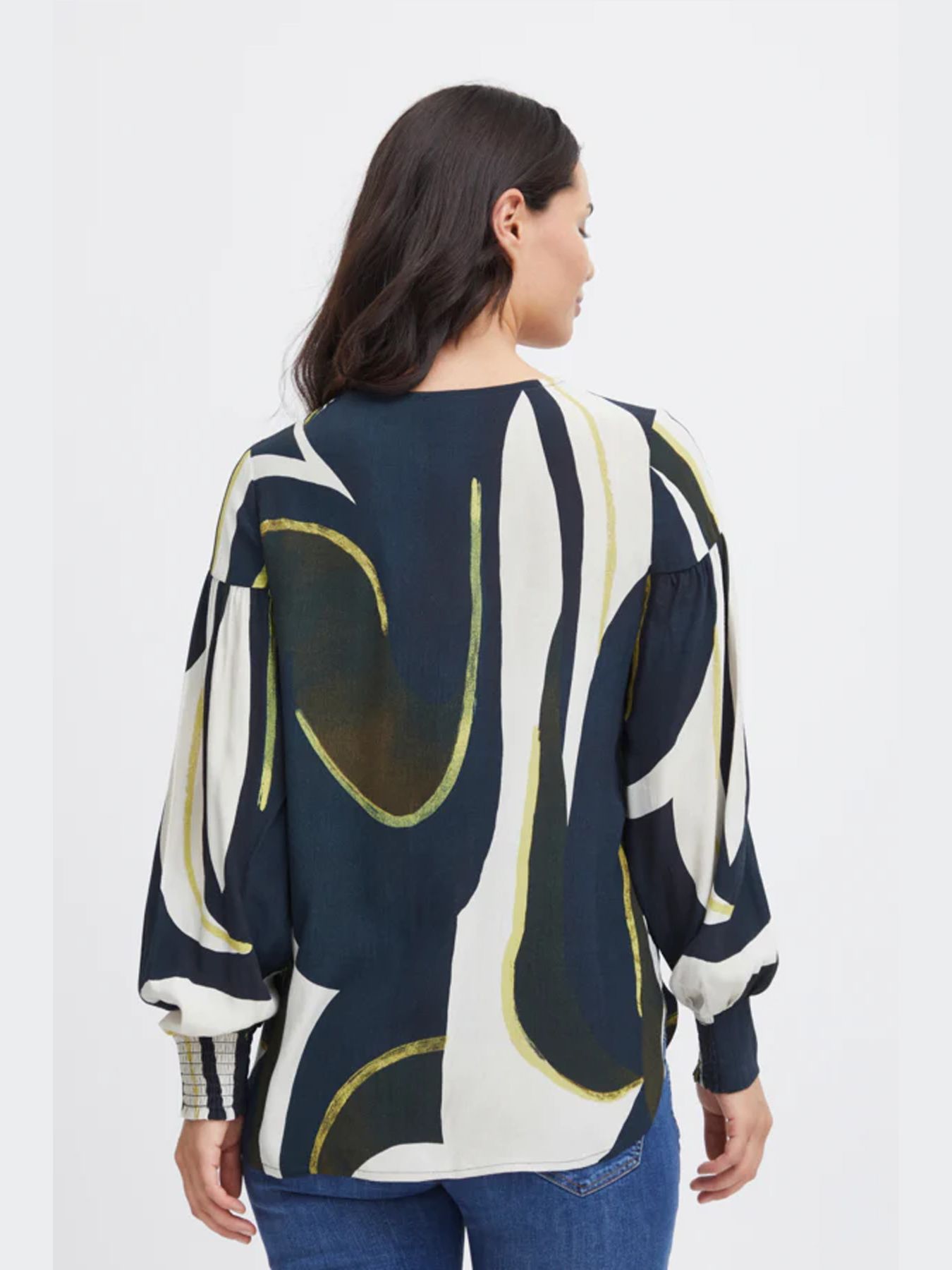 Fransa frLena bl 2 Navy Blazer aop 2900146072061 Fransa frLena bl 2 Navy Blazer aop 2900146072061