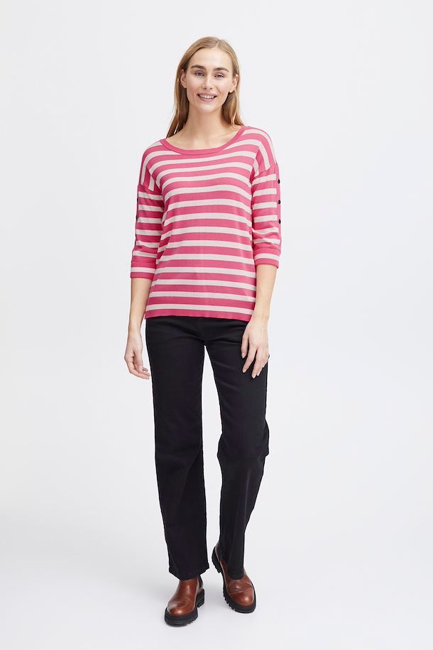 Fransa frBesmock 4 pullover Carmine Rose mix 2900146074065