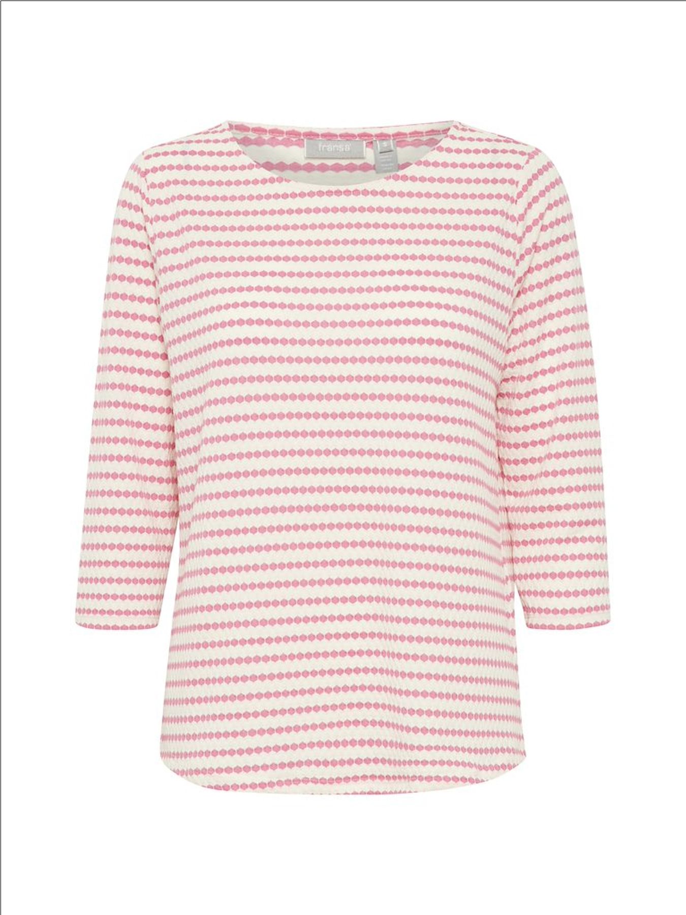 Fransa frJosie tee 2 Carmine Rose mix 2900146090072