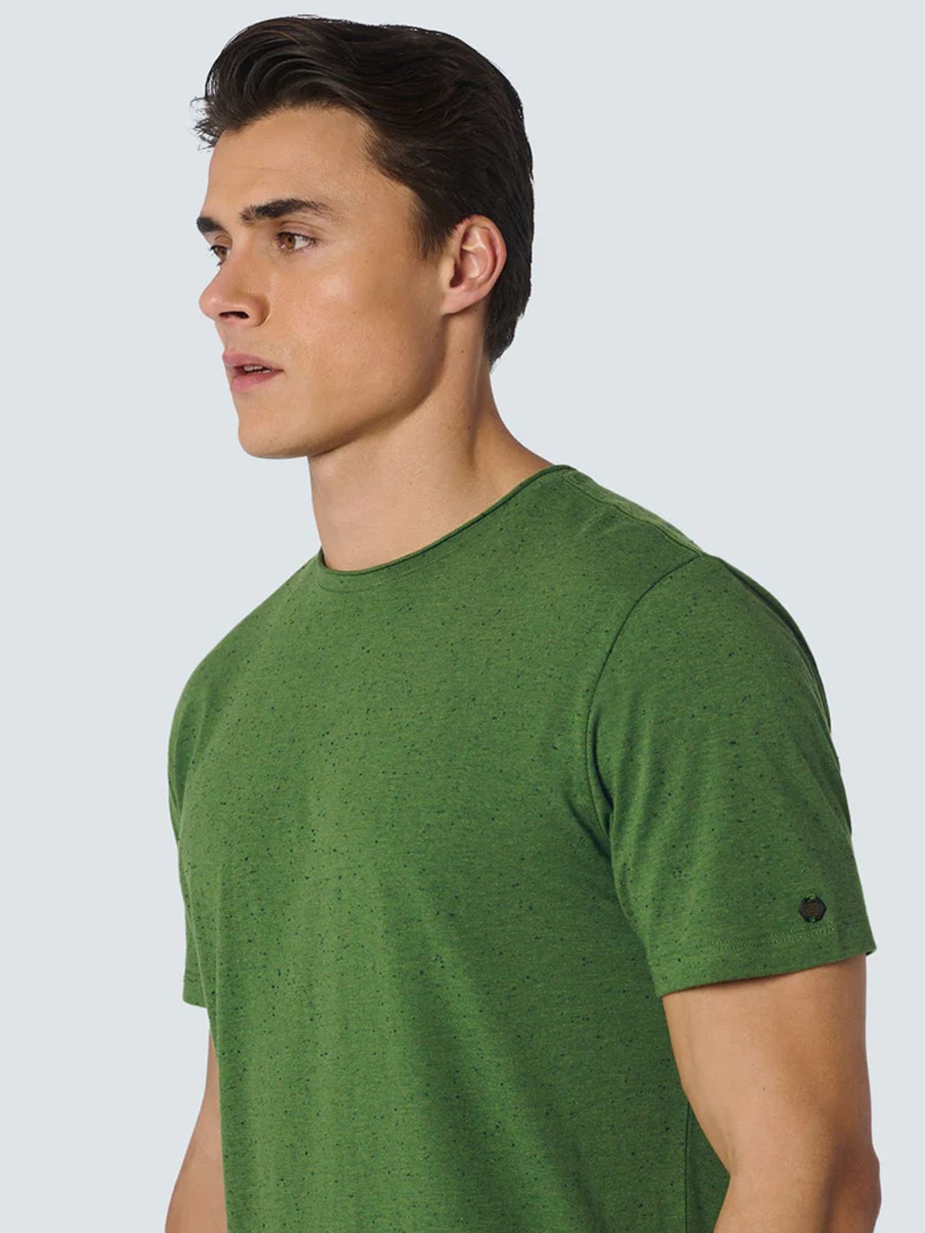 No Excess T-Shirt Crewneck Melange 050 green 2900146115096