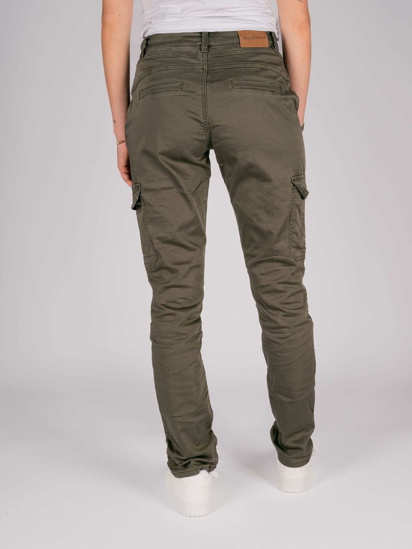Red Button Cargo jog colour dark khaki316 2900146345028