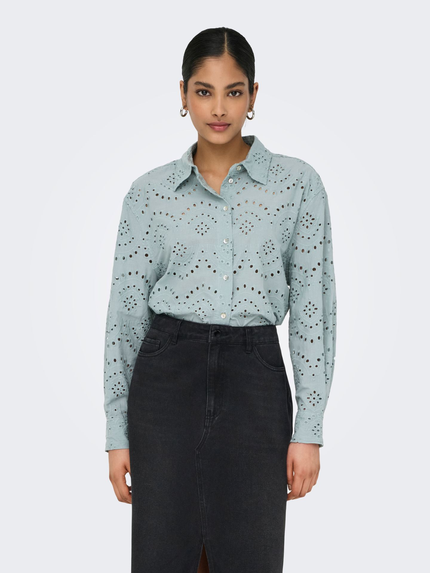 Only ONLVALAIS L/S SHIRT WVN NOOS Abyss 2900154266032