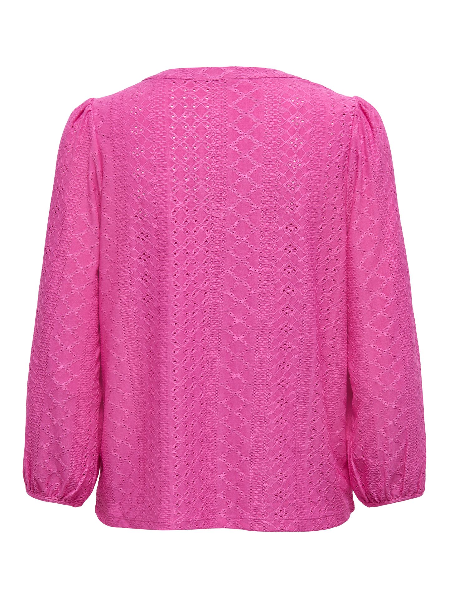 Only ONLSANDRA L/S SPLIT TOP JRS Fuchsia Fedora 2900154711044